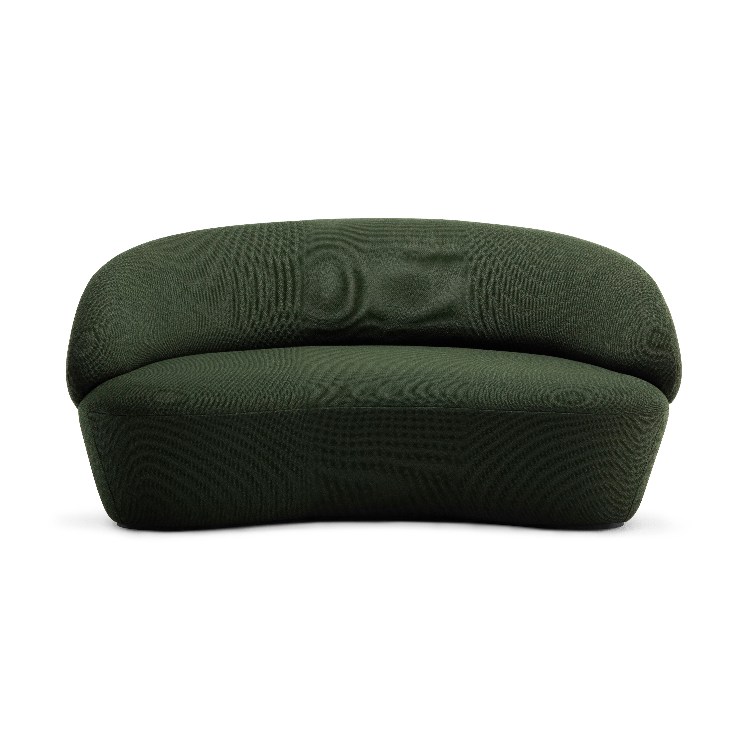 Naïve sofa, two seater, moss green