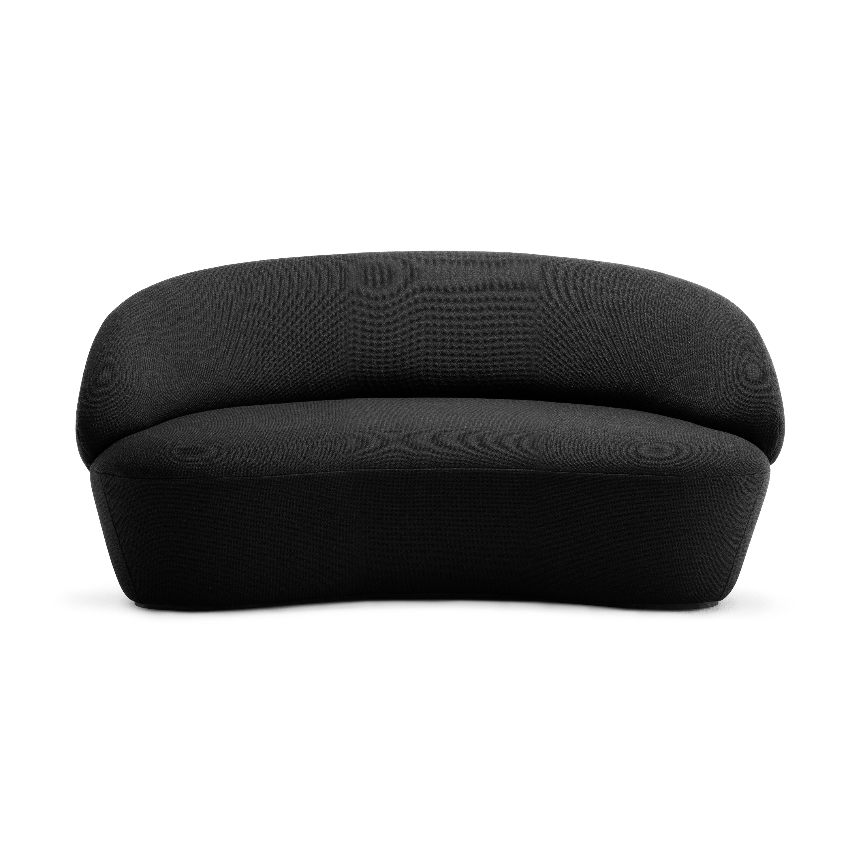 Naïve sofa, two seater, black