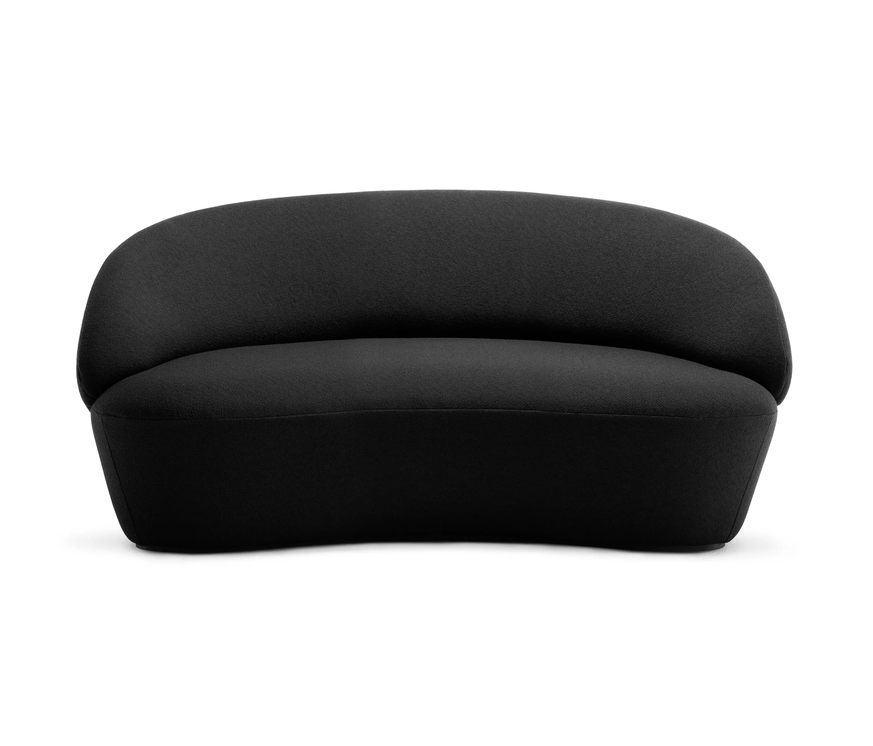 EMKO PLACE - Naïve sofa, two seater, black