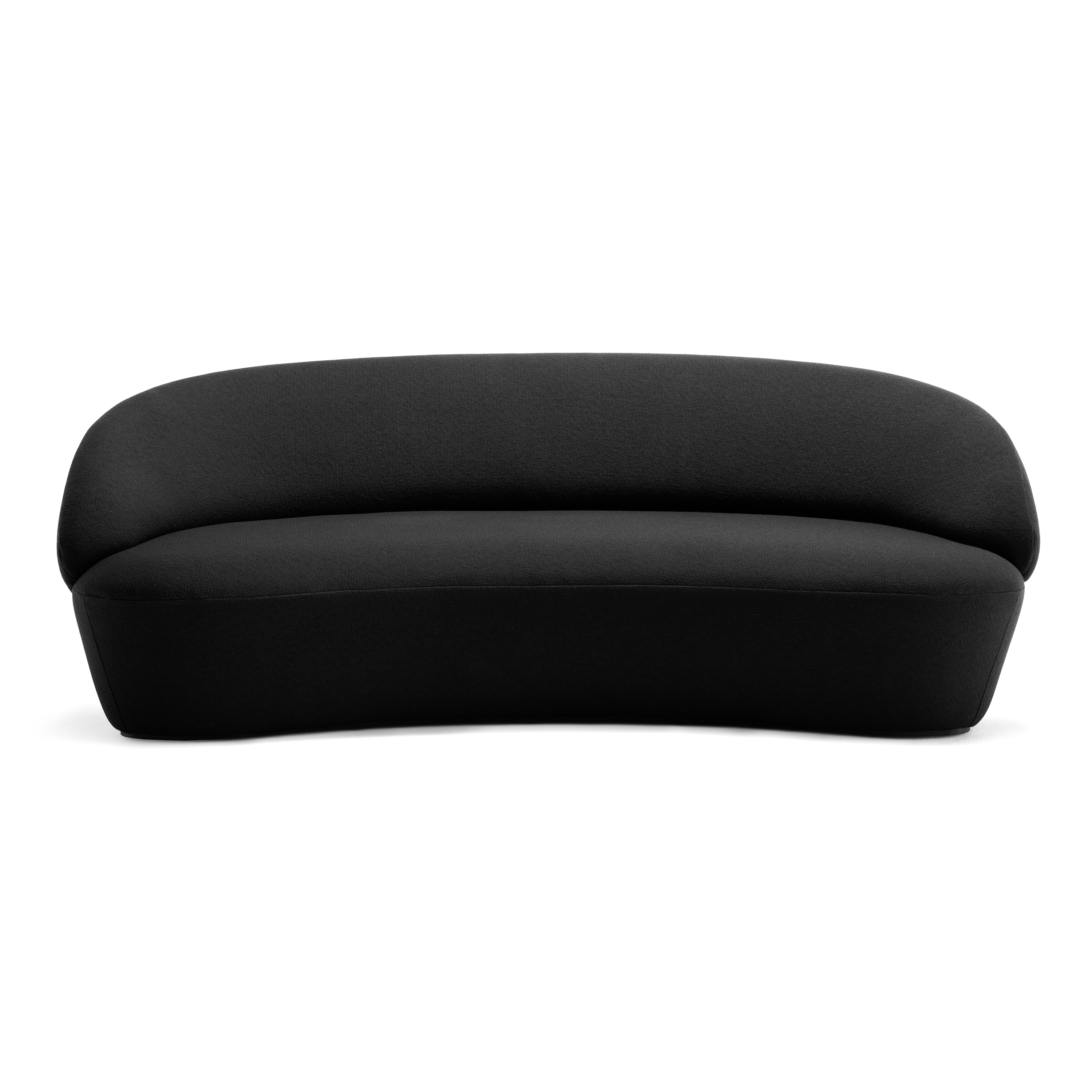 Naïve sofa, three seater, black