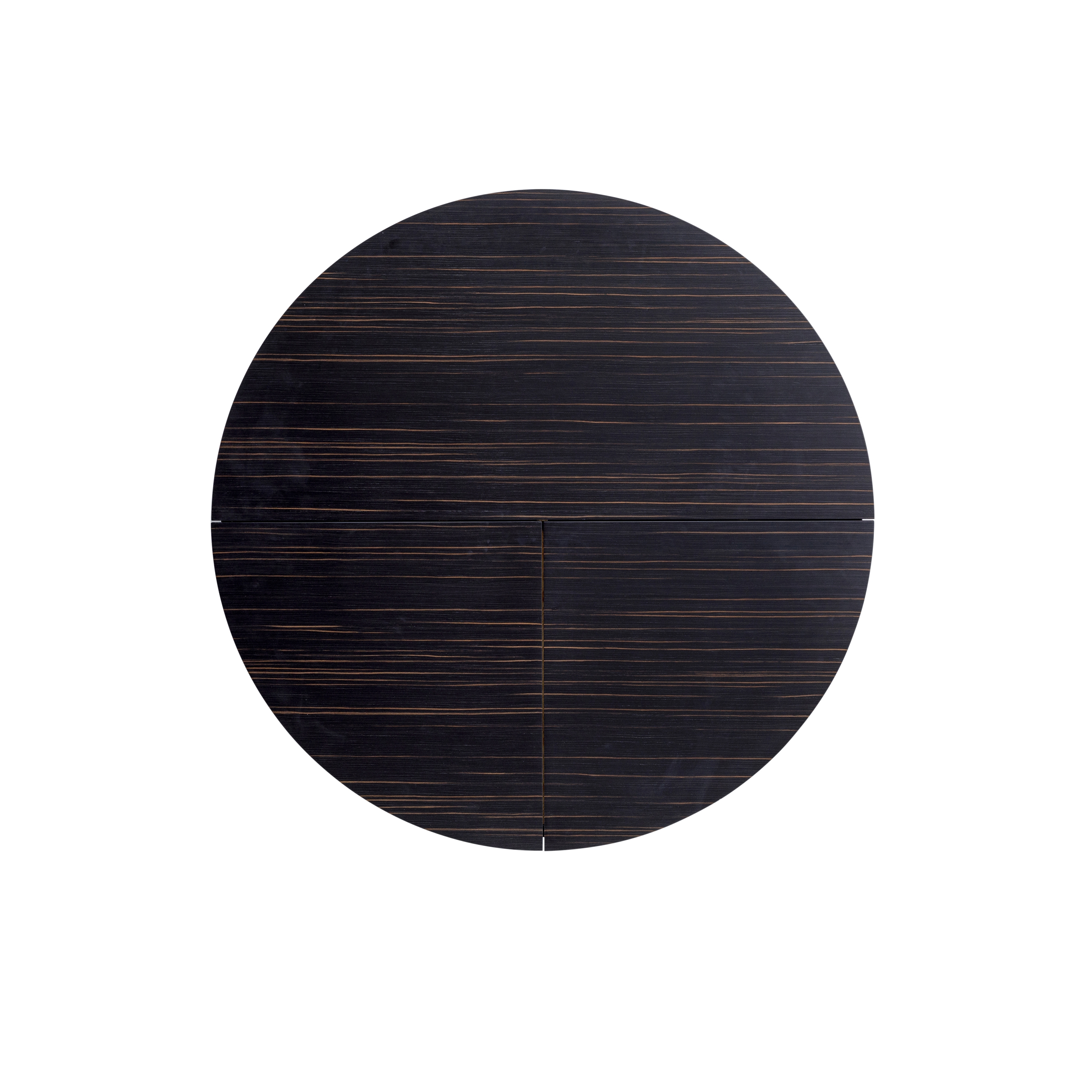 Pill Multifunctional cabinet, black-dark ebony veneer