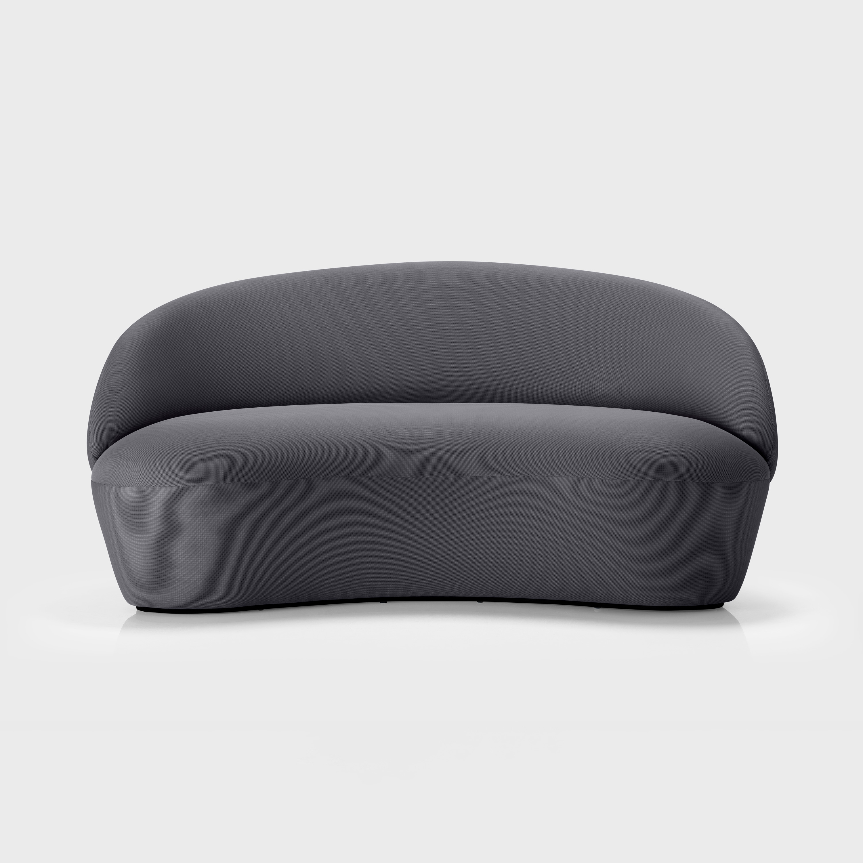 Naïve Sofa 2-seater, concrete grey Gabriel Harlequin fabric
