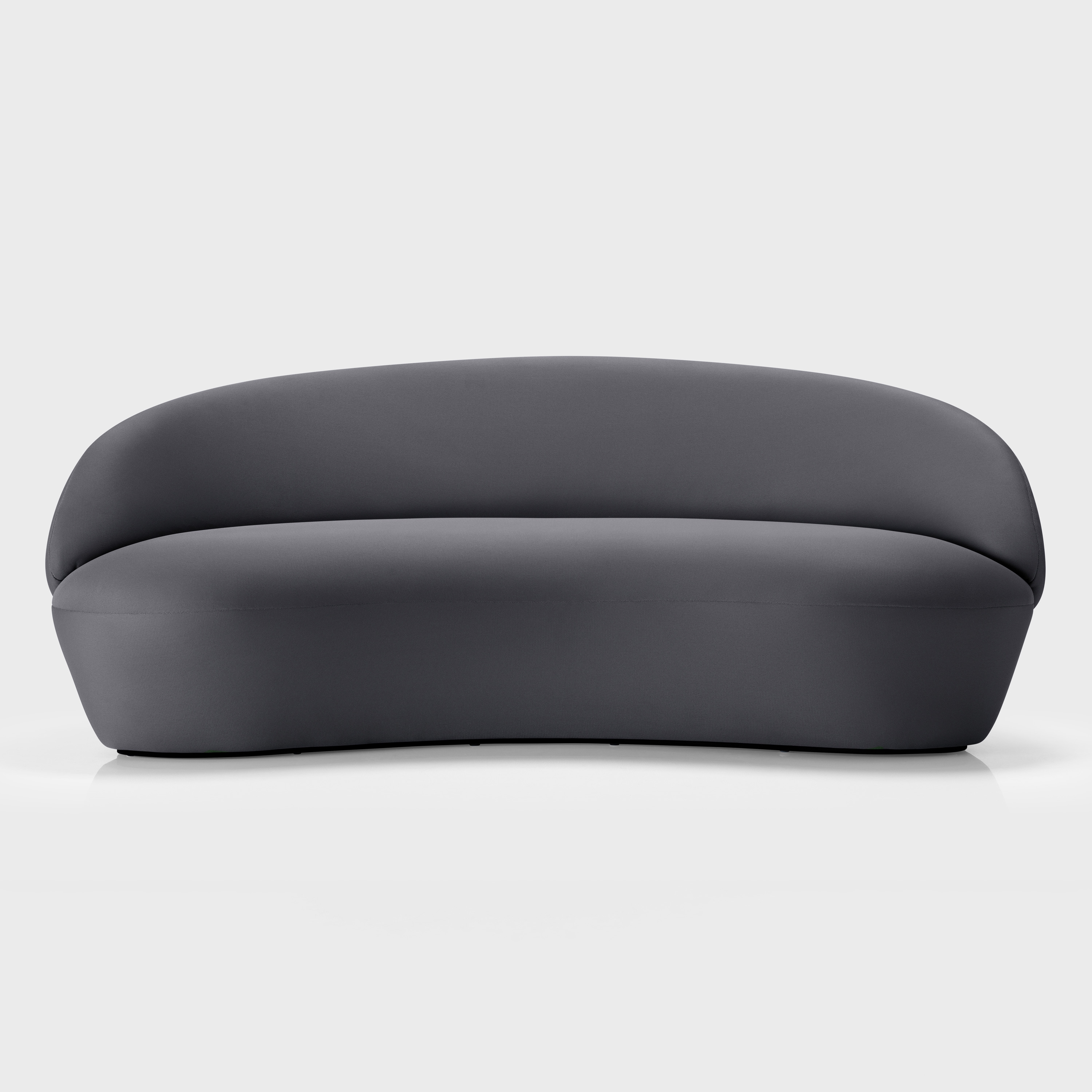 Naïve Sofa 3-seater, concrete grey Gabriel Harlequin fabric