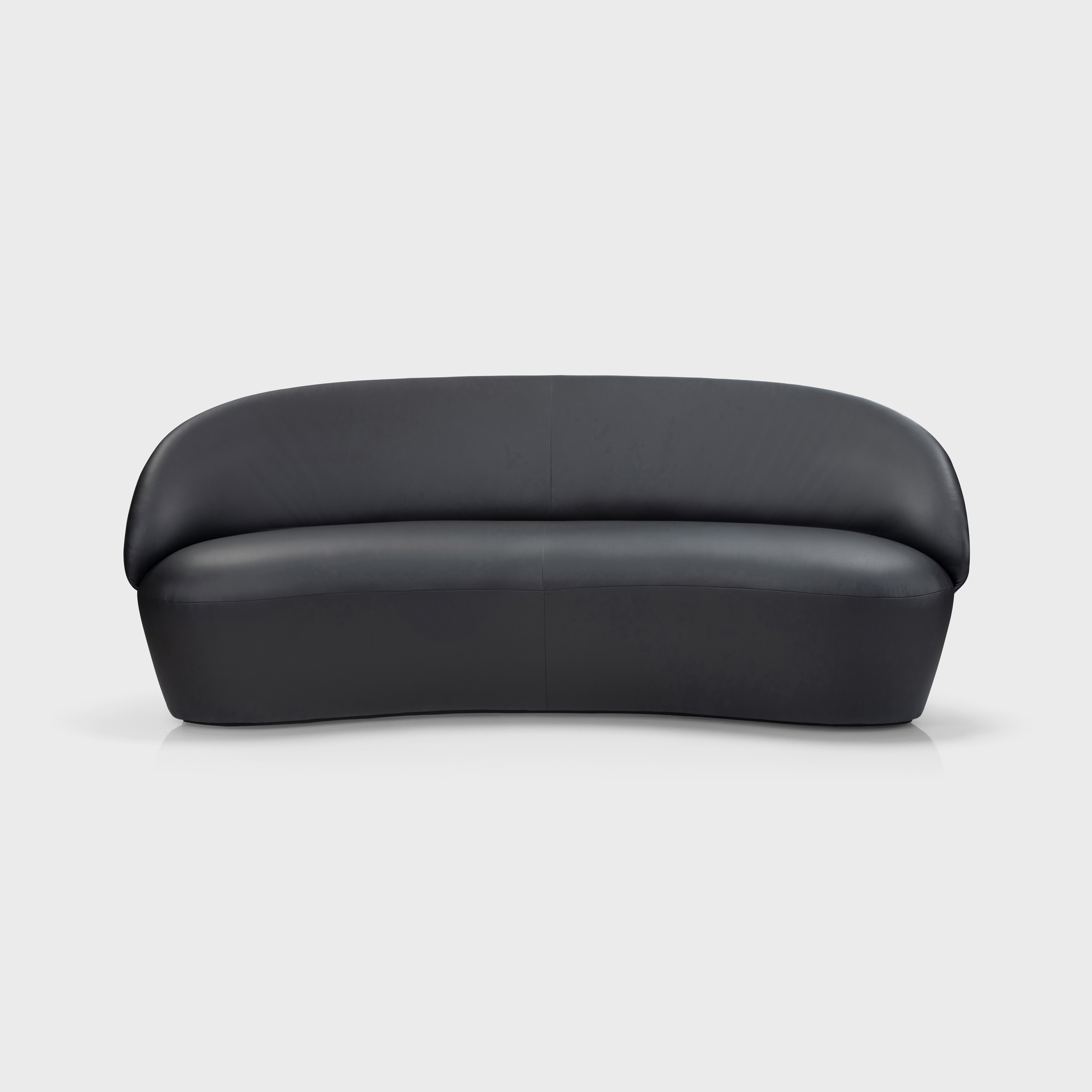 Naïve Sofa 2-seater, Lambada black leather