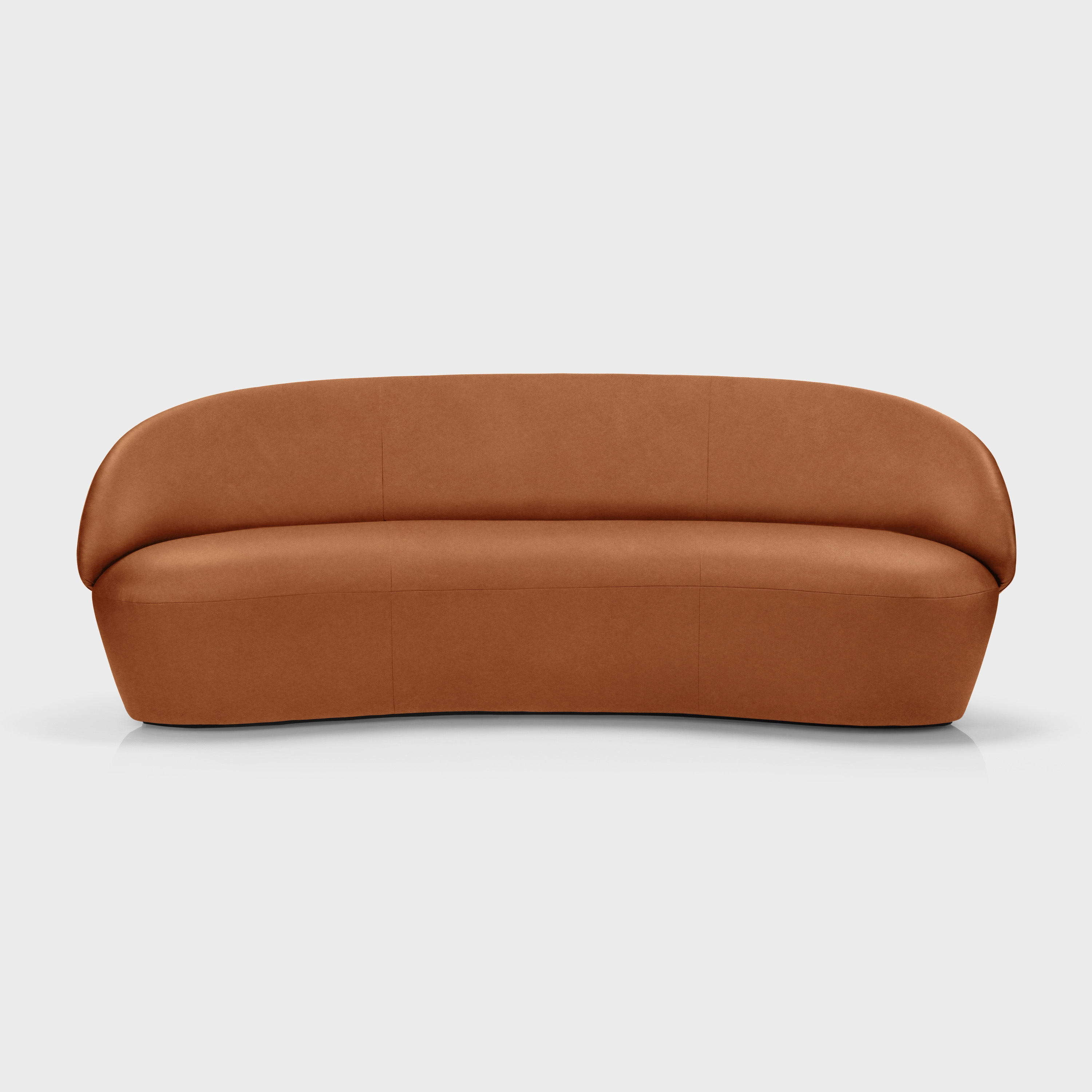 Mostra il prodotto Naïve Sofa 3-seater, Hulst dark brown leather del produttore EMKO PLACE