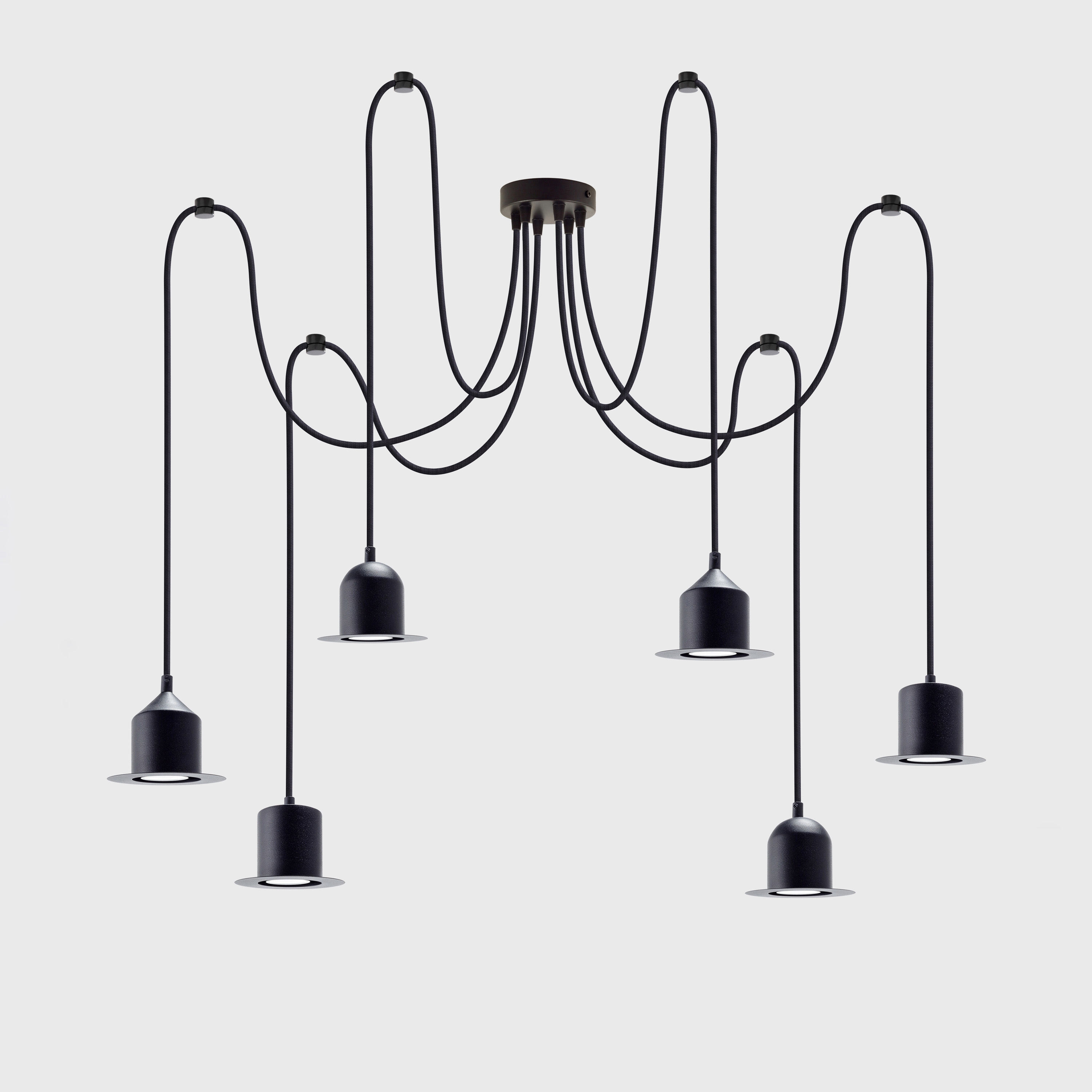 Mostra il prodotto Hat Pendant Lamp Multiple 6 del produttore EMKO PLACE