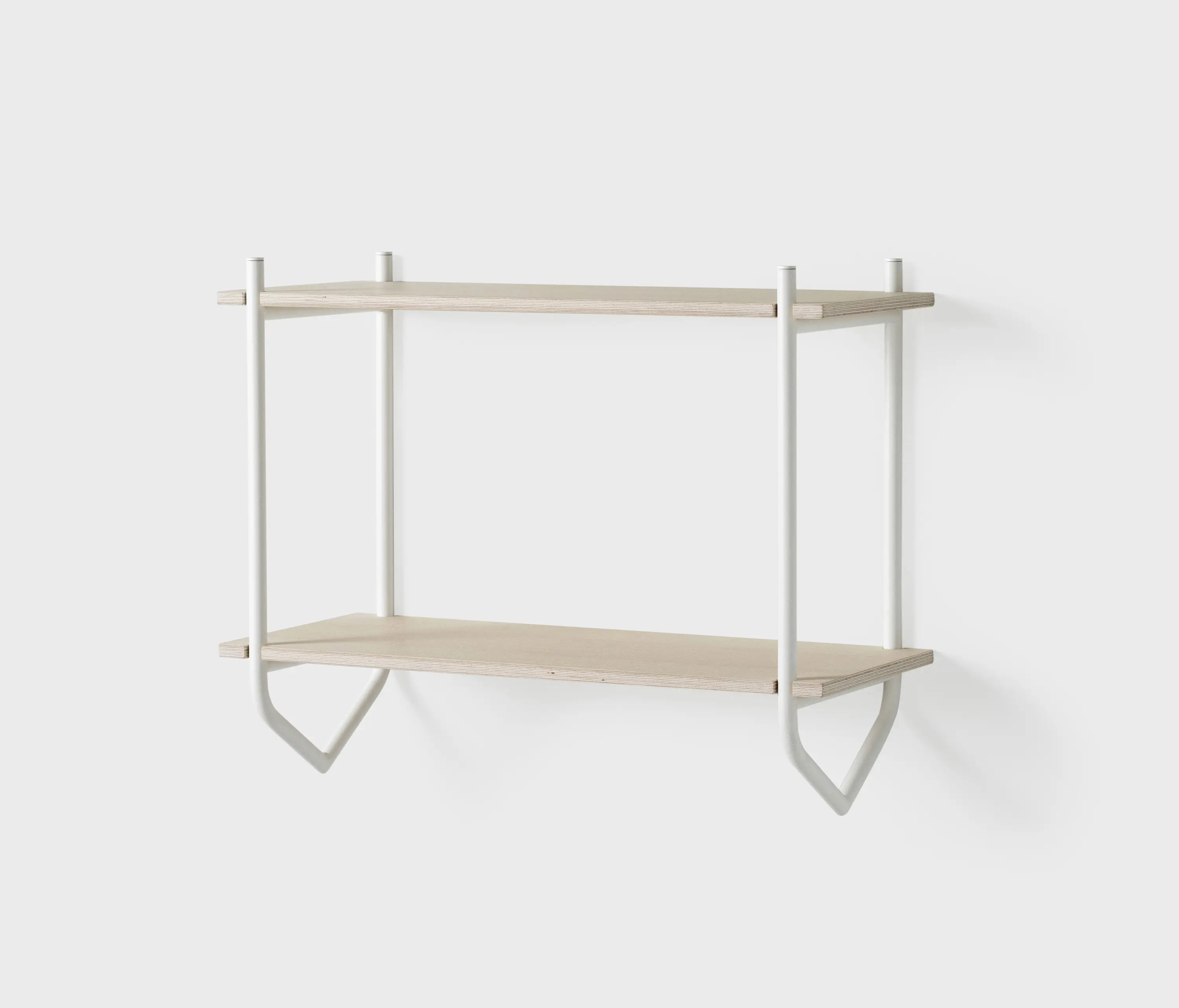 EMKO PLACE - Dessus Wall Shelf, white frame