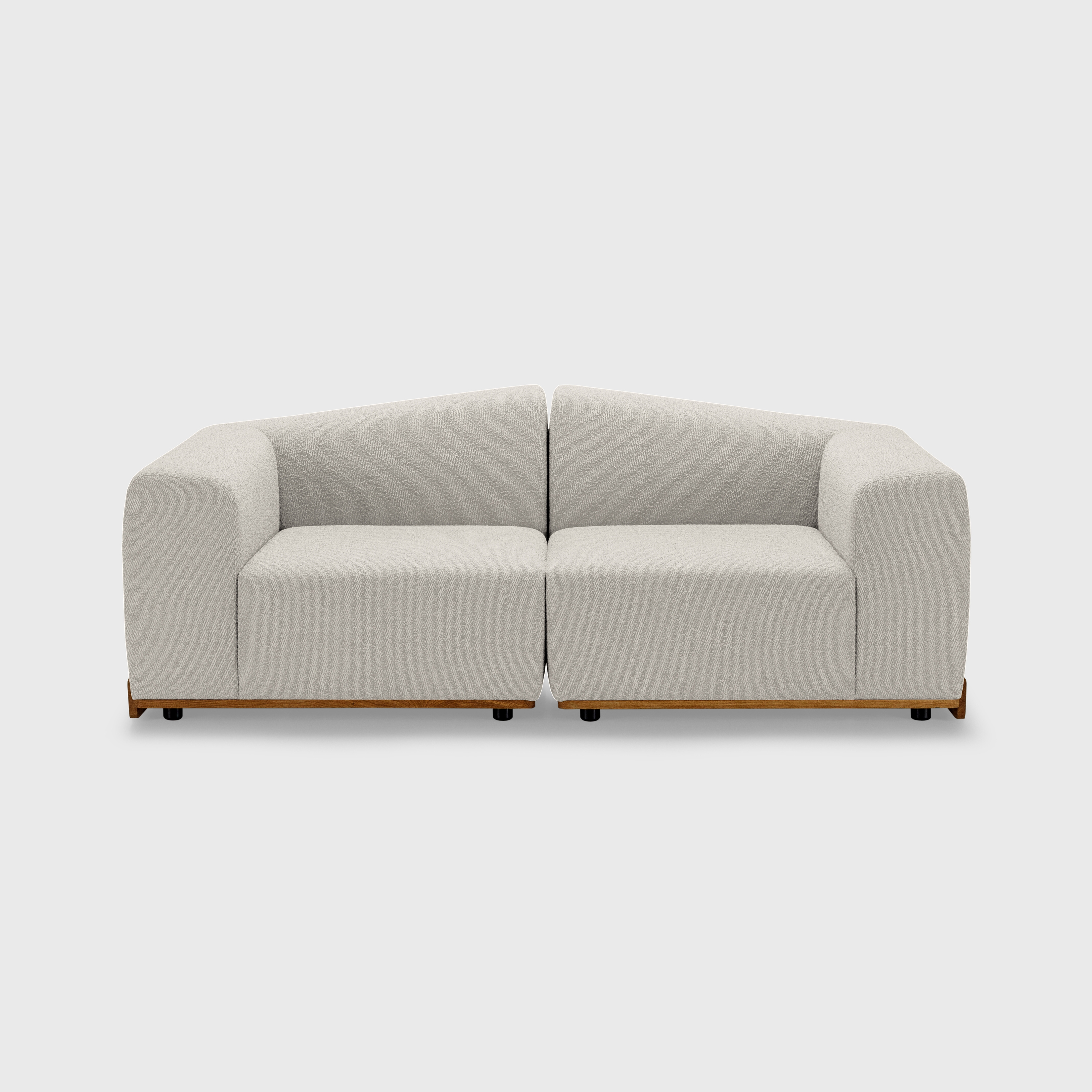 Produkt Saler Sofa, 2-seater, beige, Symphony Mills Copenhagen fabric des Herstellers EMKO PLACE anzeigen