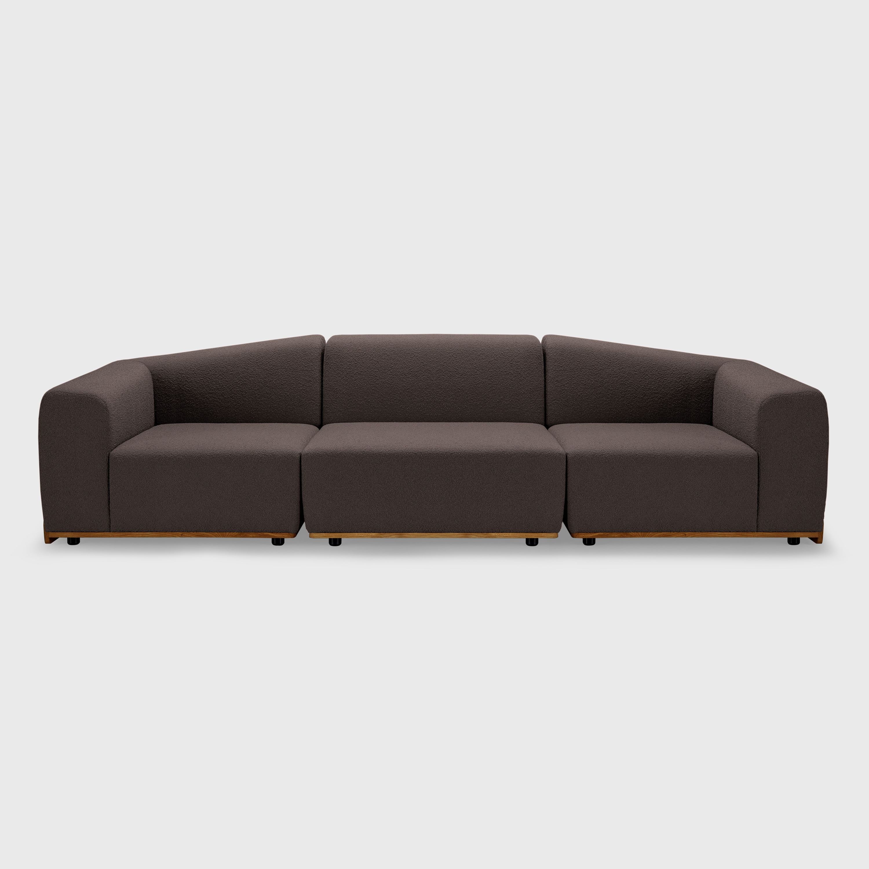 Produkt Saler Sofa, 3-seater, dark grey, Symphony Mills Copenhagen fabric des Herstellers EMKO PLACE anzeigen