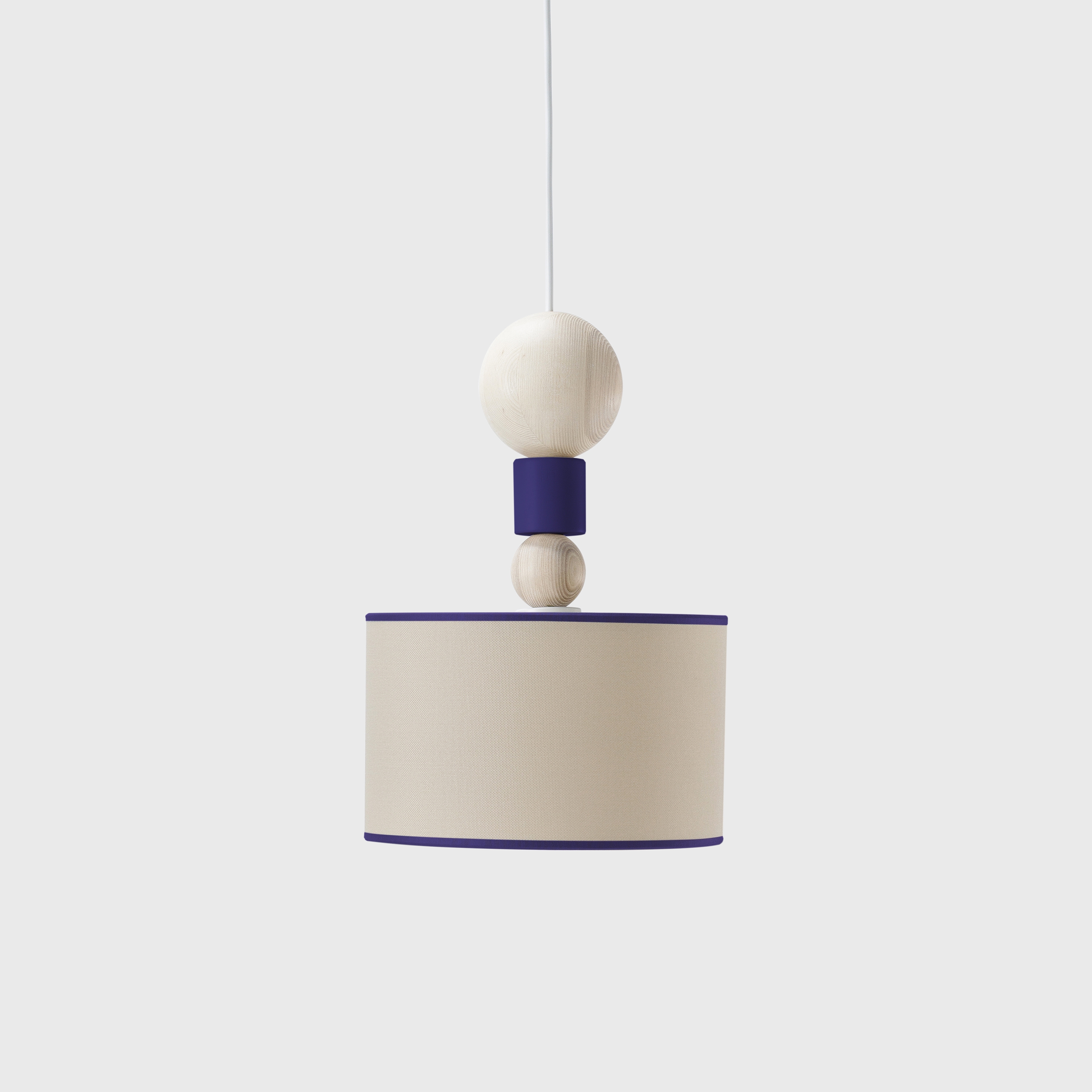 Mostra il prodotto Spiedino Pendant Lamp, D24, blue del produttore EMKO PLACE