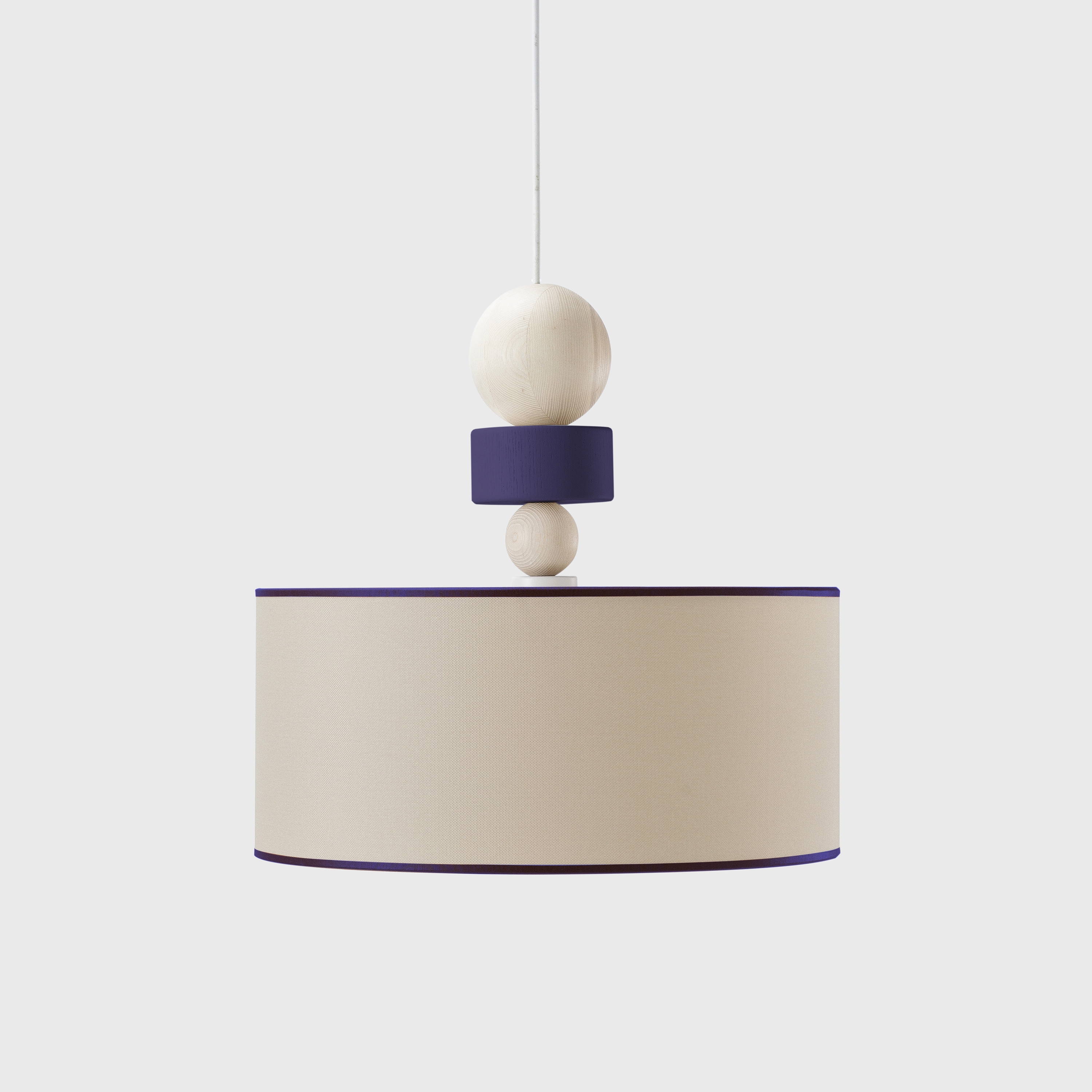 Spiedino Pendant Lamp, D40, blue