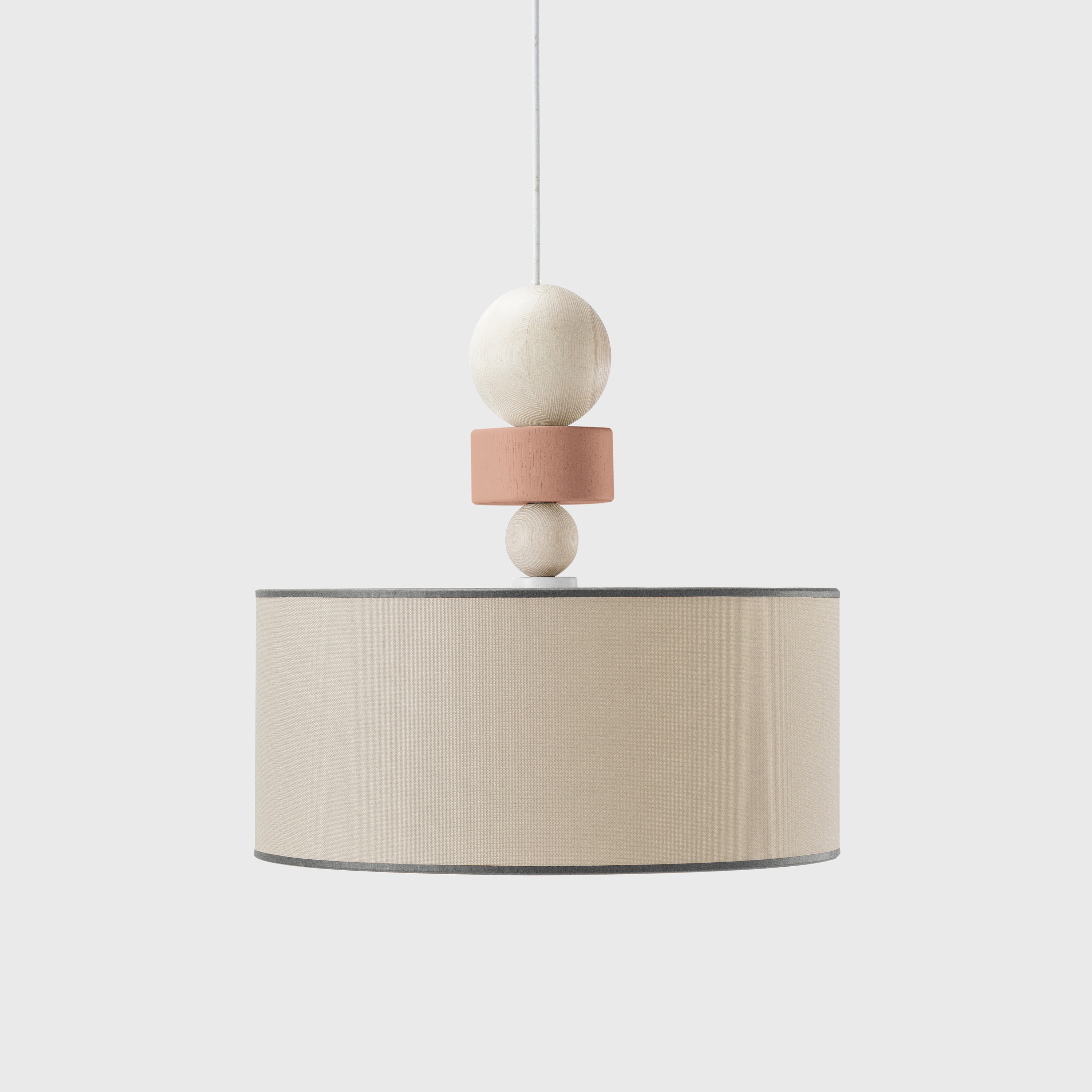 Mostra il prodotto Spiedino Pendant Lamp, D40, pink/grey del produttore EMKO PLACE