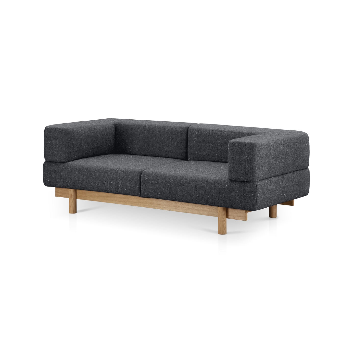 Alchemist Sofa, 2-seater, Grey/Decoma
