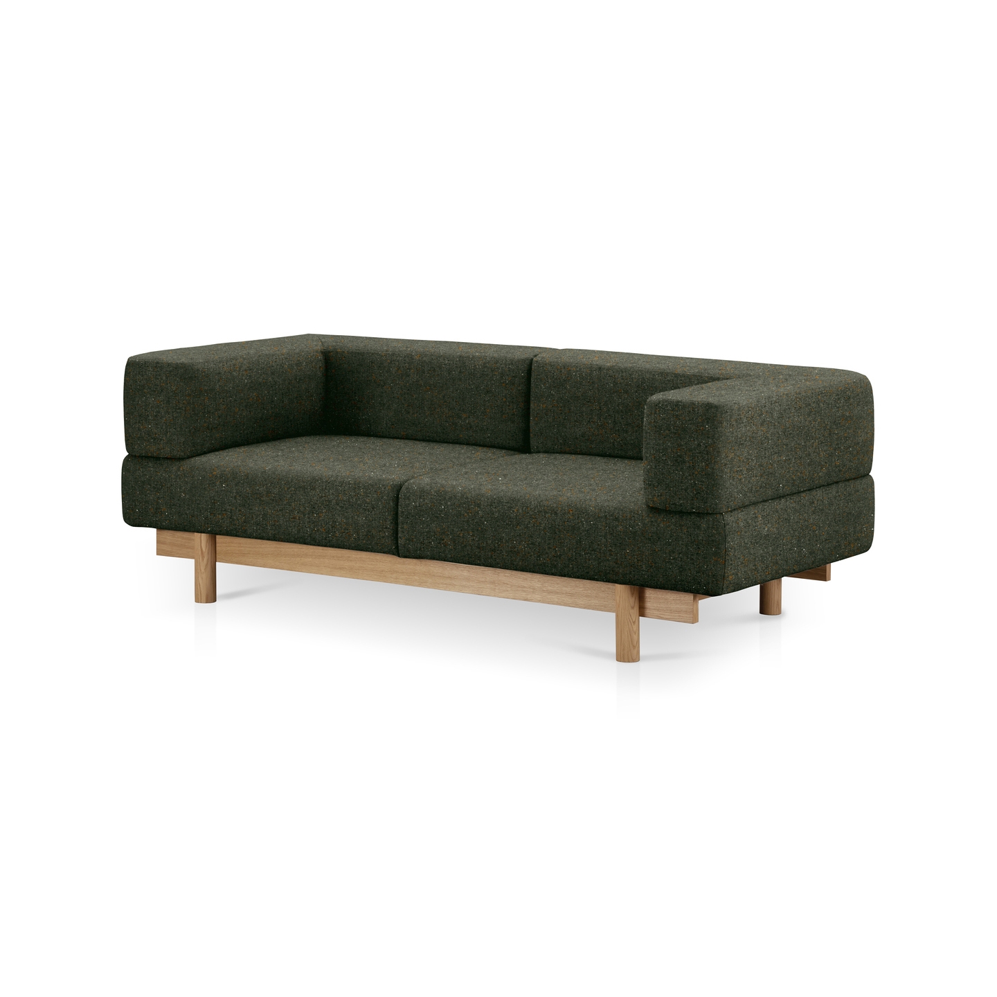 Alchemist Sofa, 2-seater, Green/Decoma