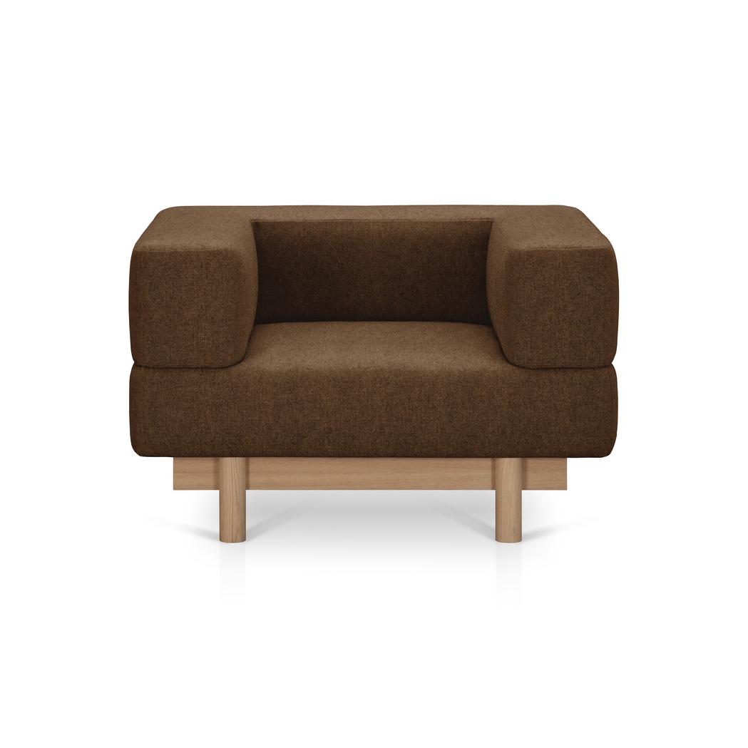 Alchemist Armchair, Brown/Camira