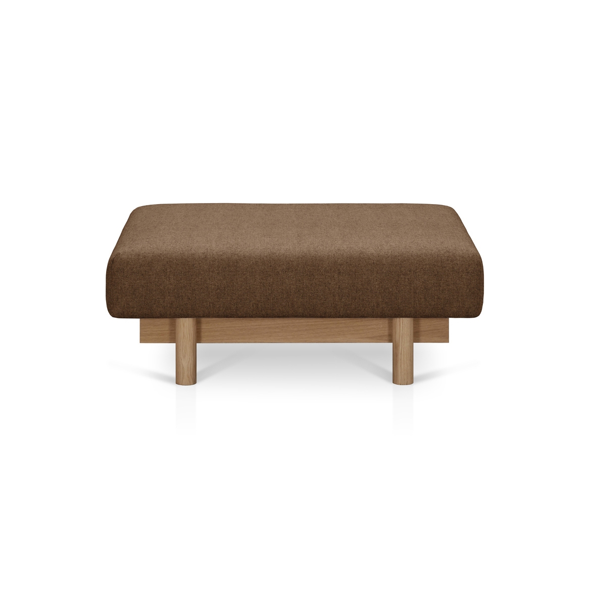 Alchemist Pouf, Brown/Camira