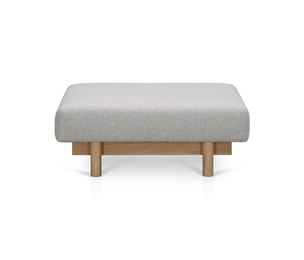 EMKO PLACE - Alchemist Pouf, Grey/Audejas Floris