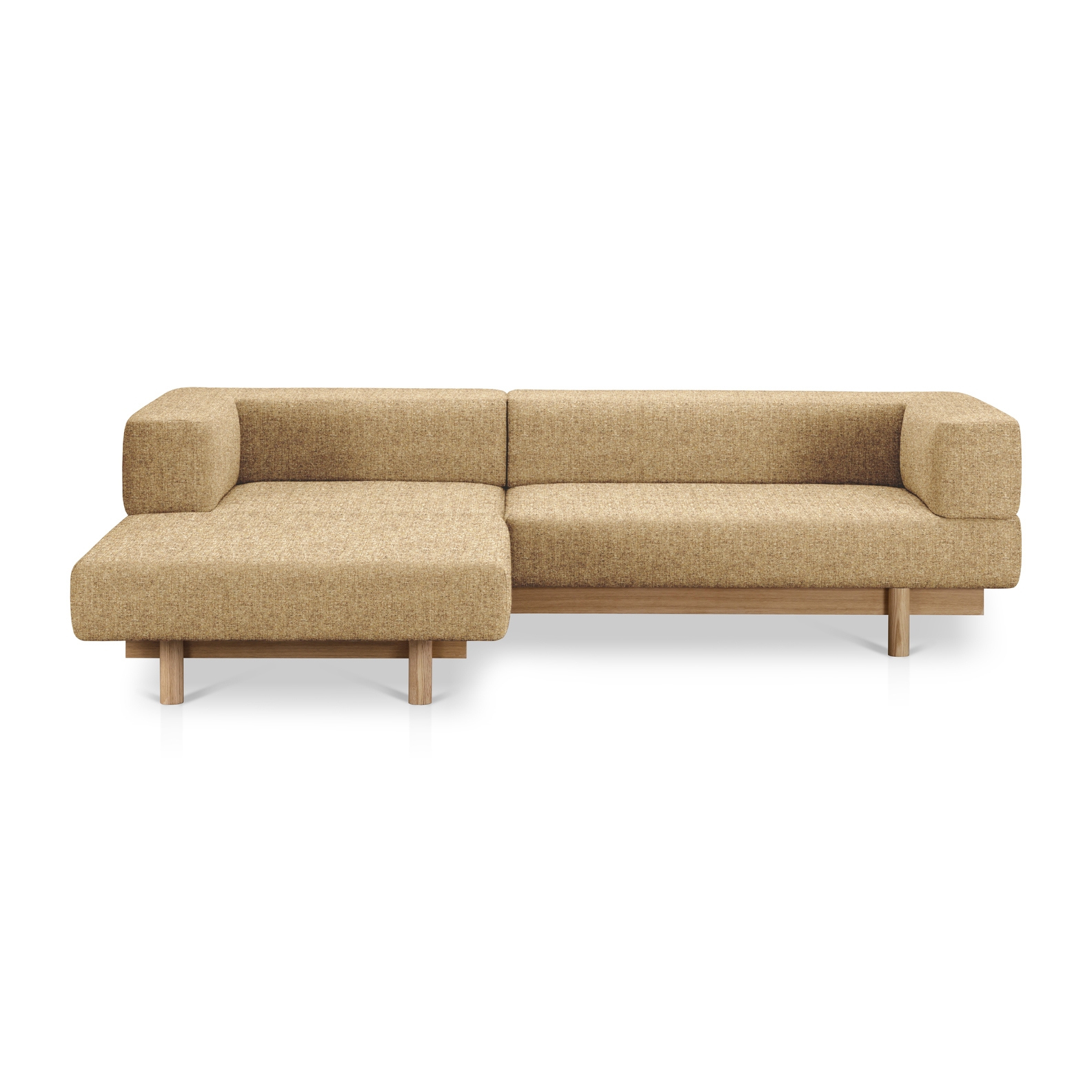 Produkt Alchemist Sofa with Chaise Lounge, Sand/Decoma, Left des Herstellers EMKO PLACE anzeigen