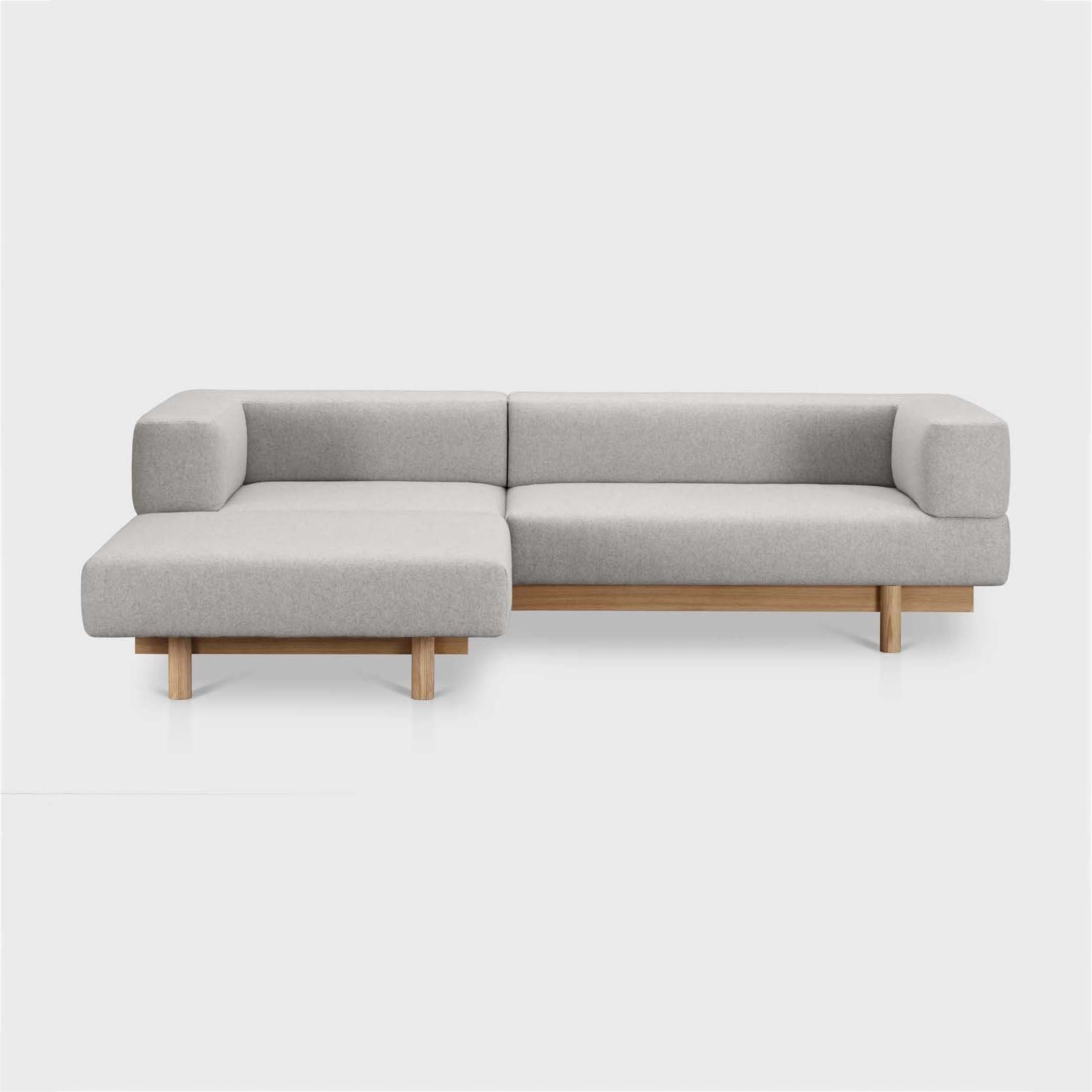 Display product Alchemist Sofa with Chaise Lounge, Grey/Audejas Floris, Left from manufacturer EMKO PLACE