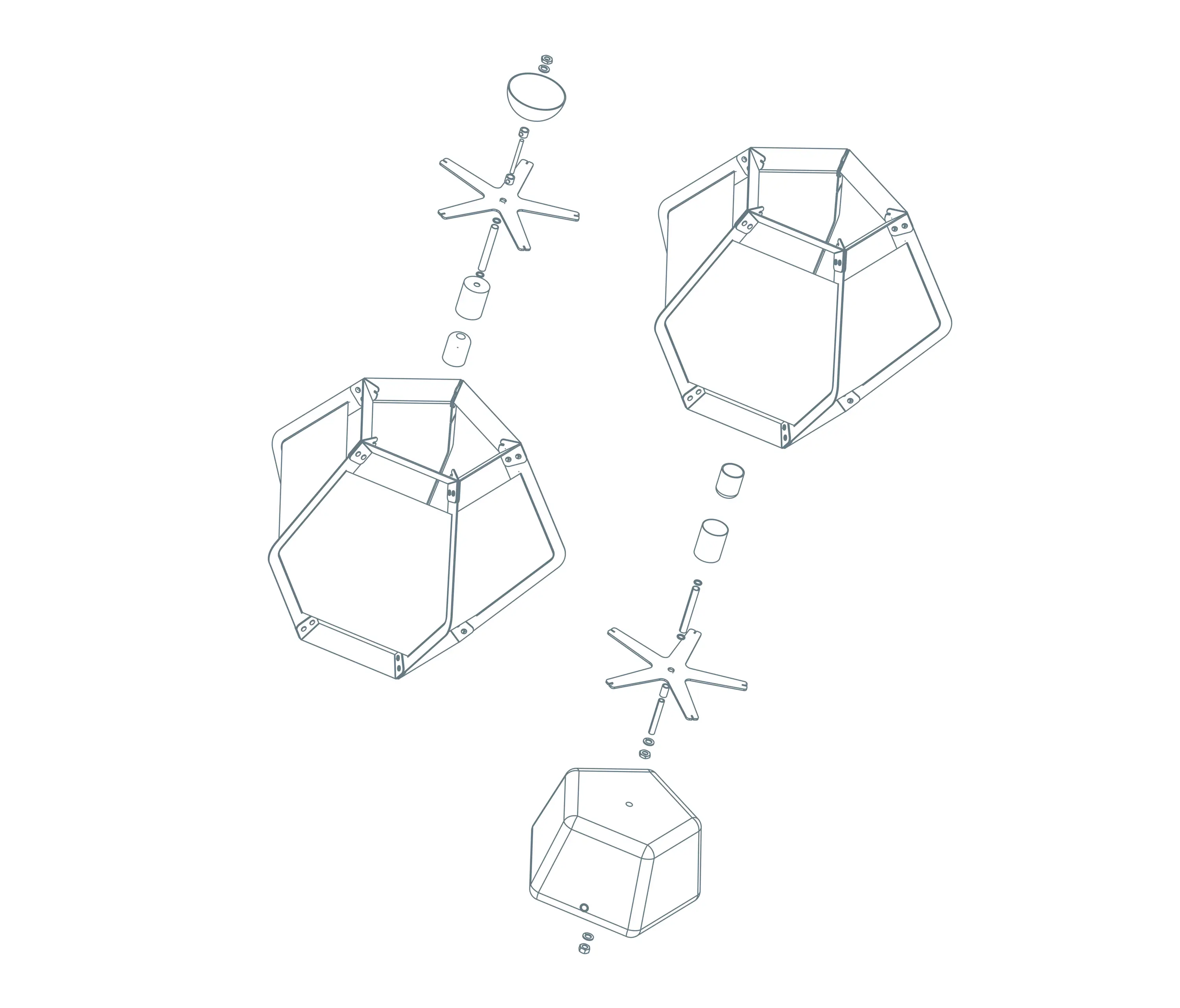 Lonc - Quintus pendant, lamp