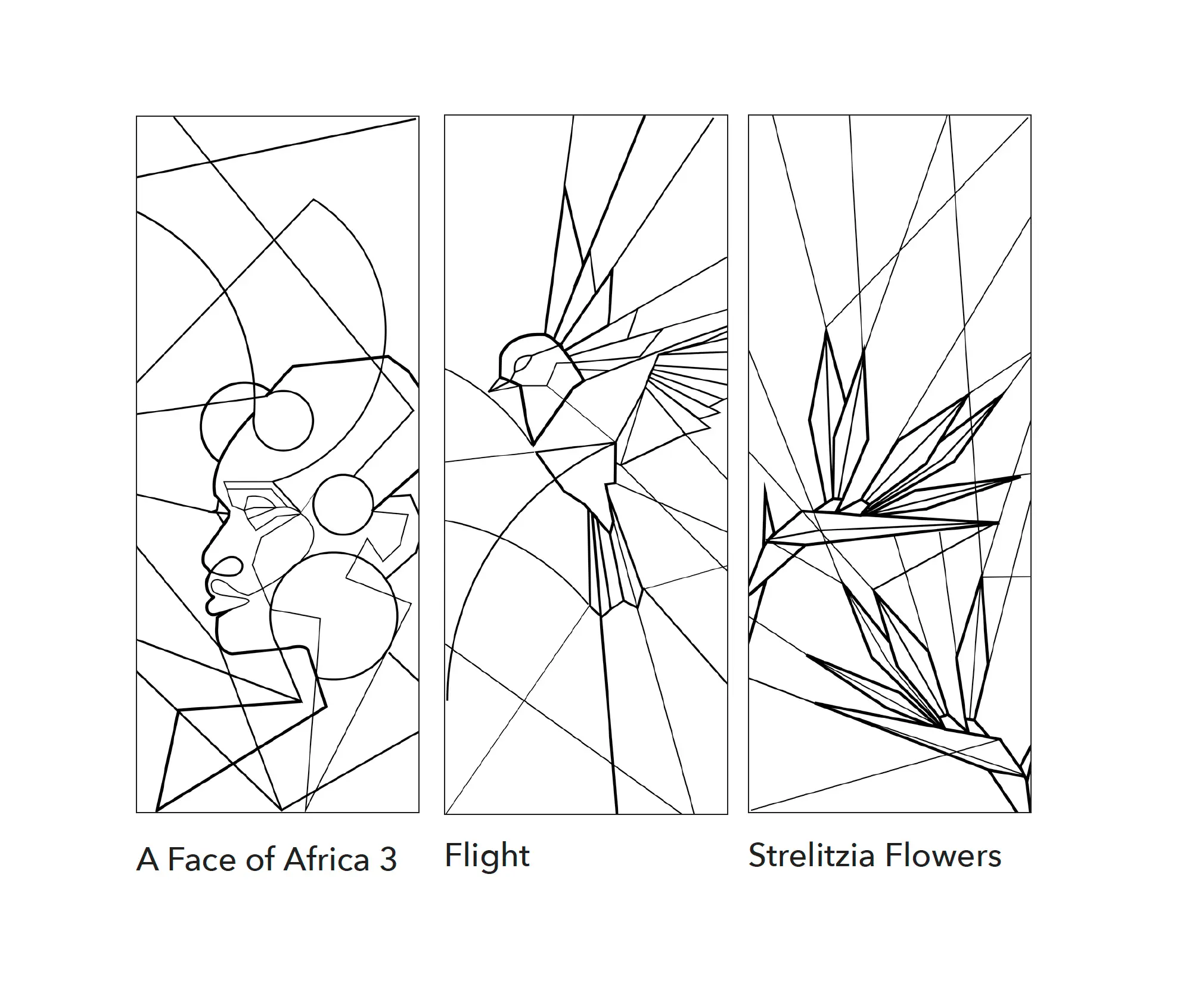 Studio Stirling - Sling Hanging Chair - Face Of Africa