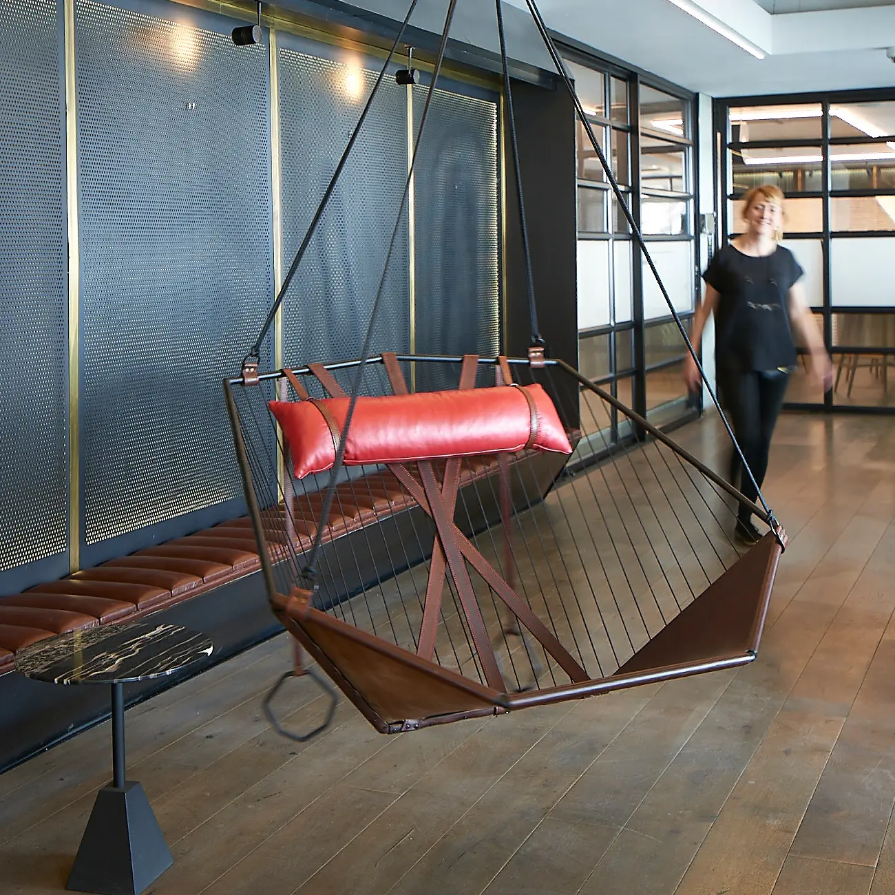 Studio Stirling - Sling Hanging Chair - Angular