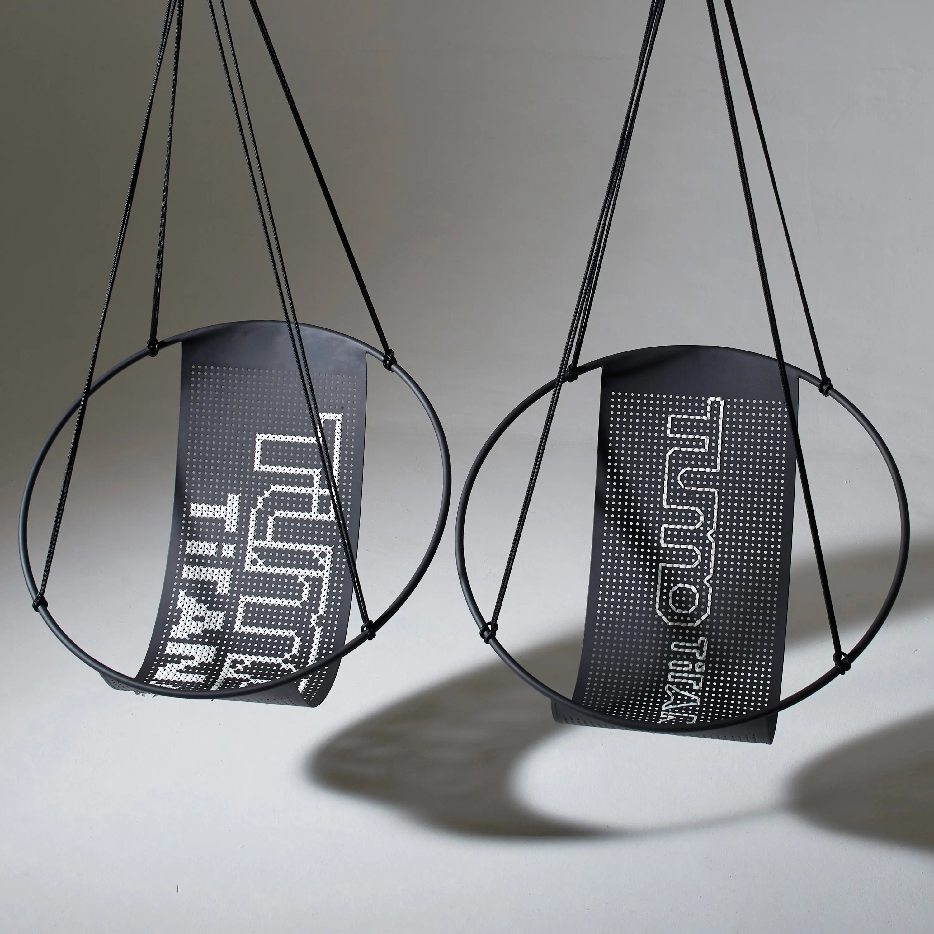 Studio Stirling - Embroidery Hanging Chair Swing Seat with LOGO