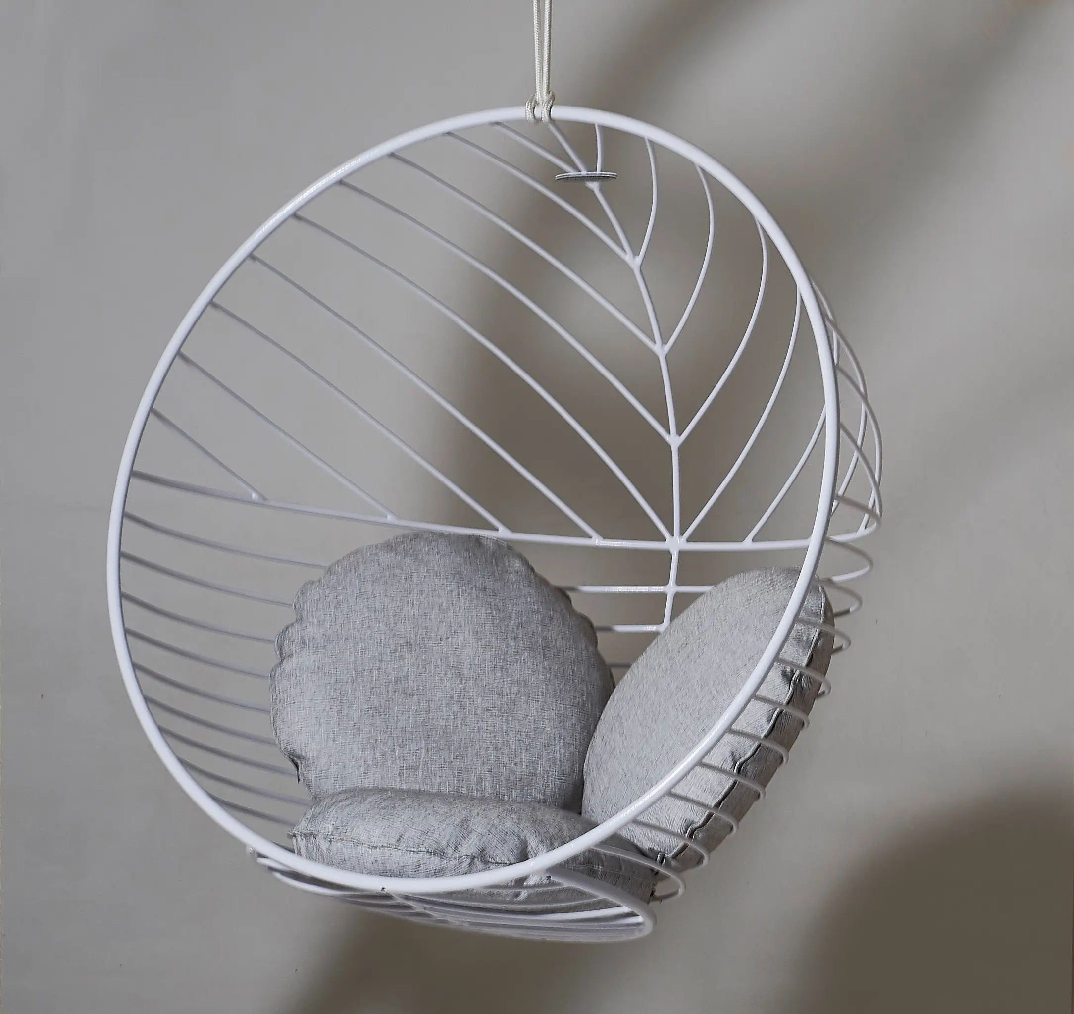 Studio Stirling - Bubble Hanging Chair Swing Seat - Star Pattern (White)