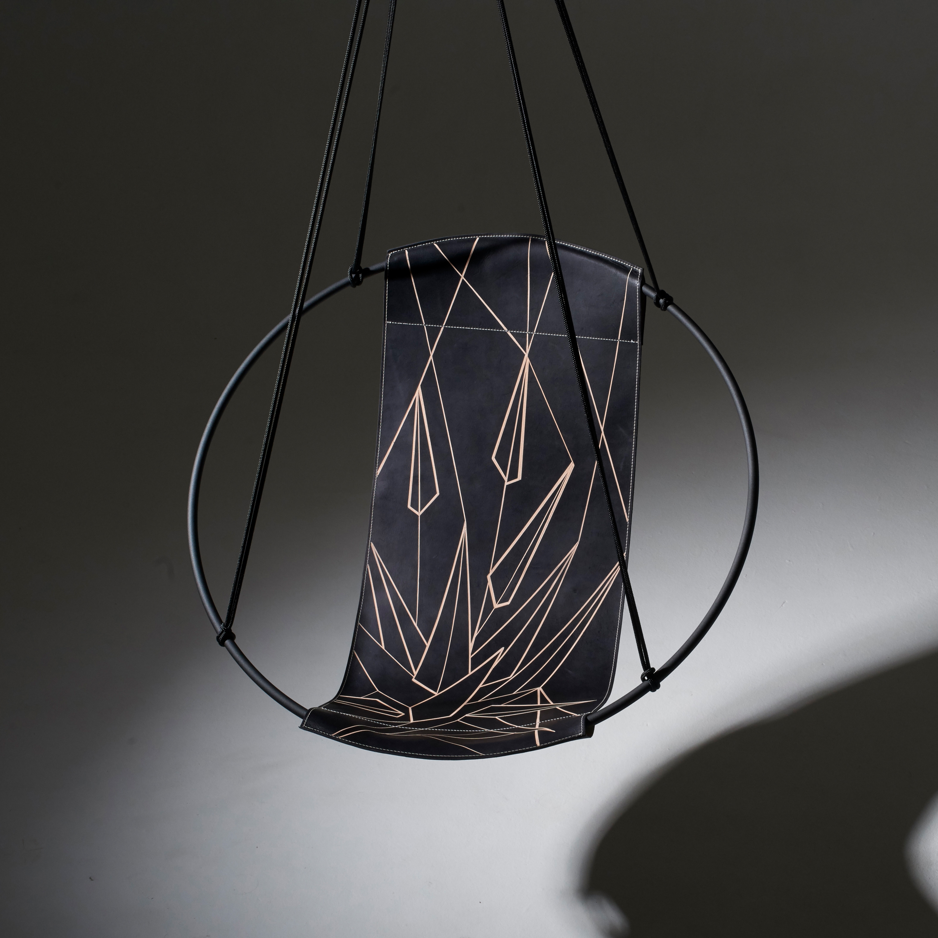 Display product Sling Hanging Chair - Aloe from manufacturer Studio Stirling