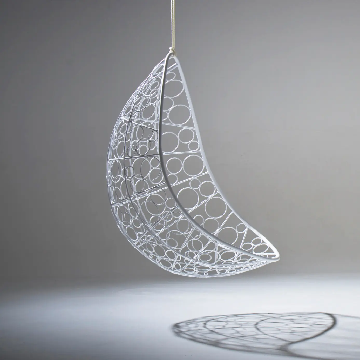 Studio Stirling - Nest Egg Hanging Chair Swing Seat - Circle Pattern