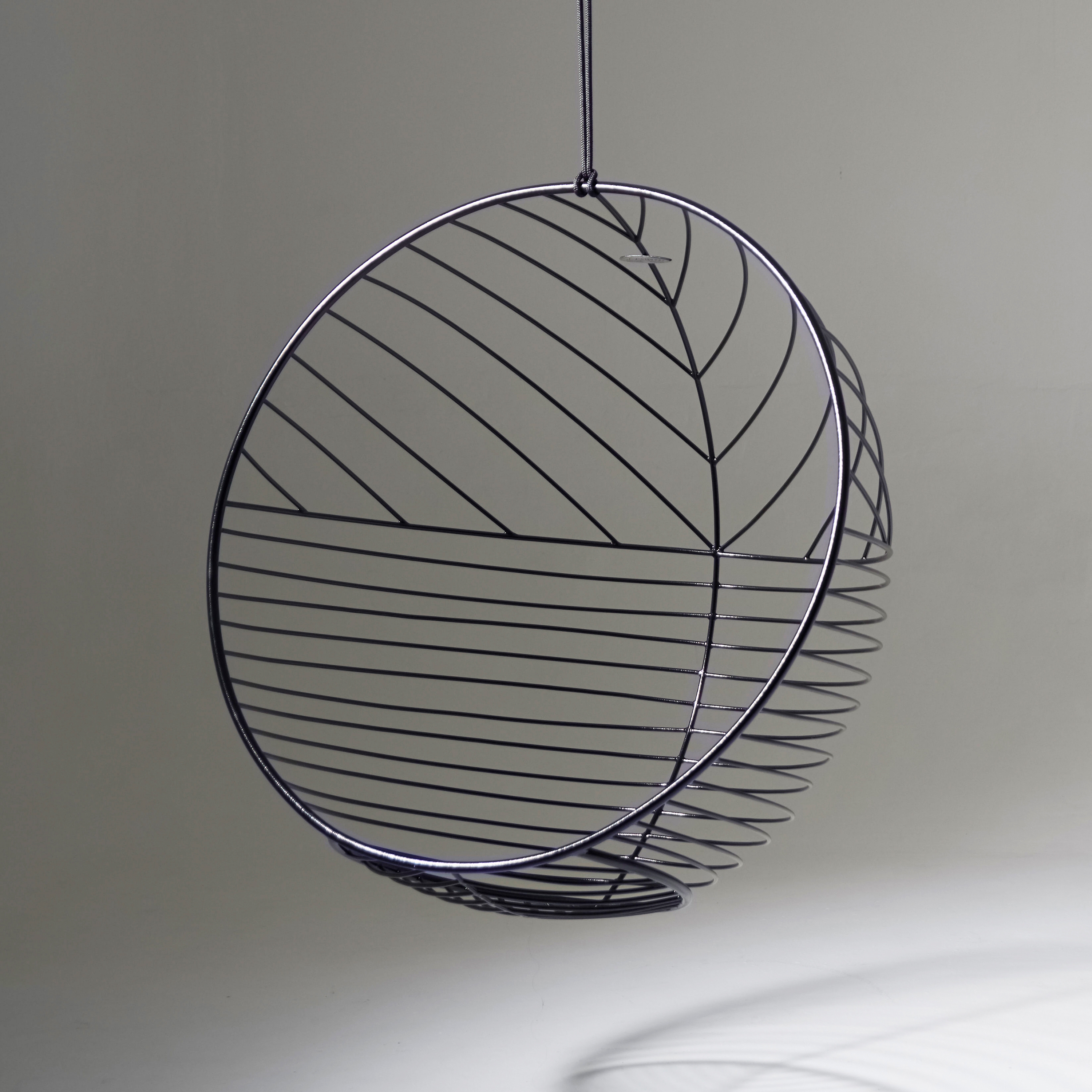 Bubble Hanging Chair Swing Seat - Star Pattern (Black)