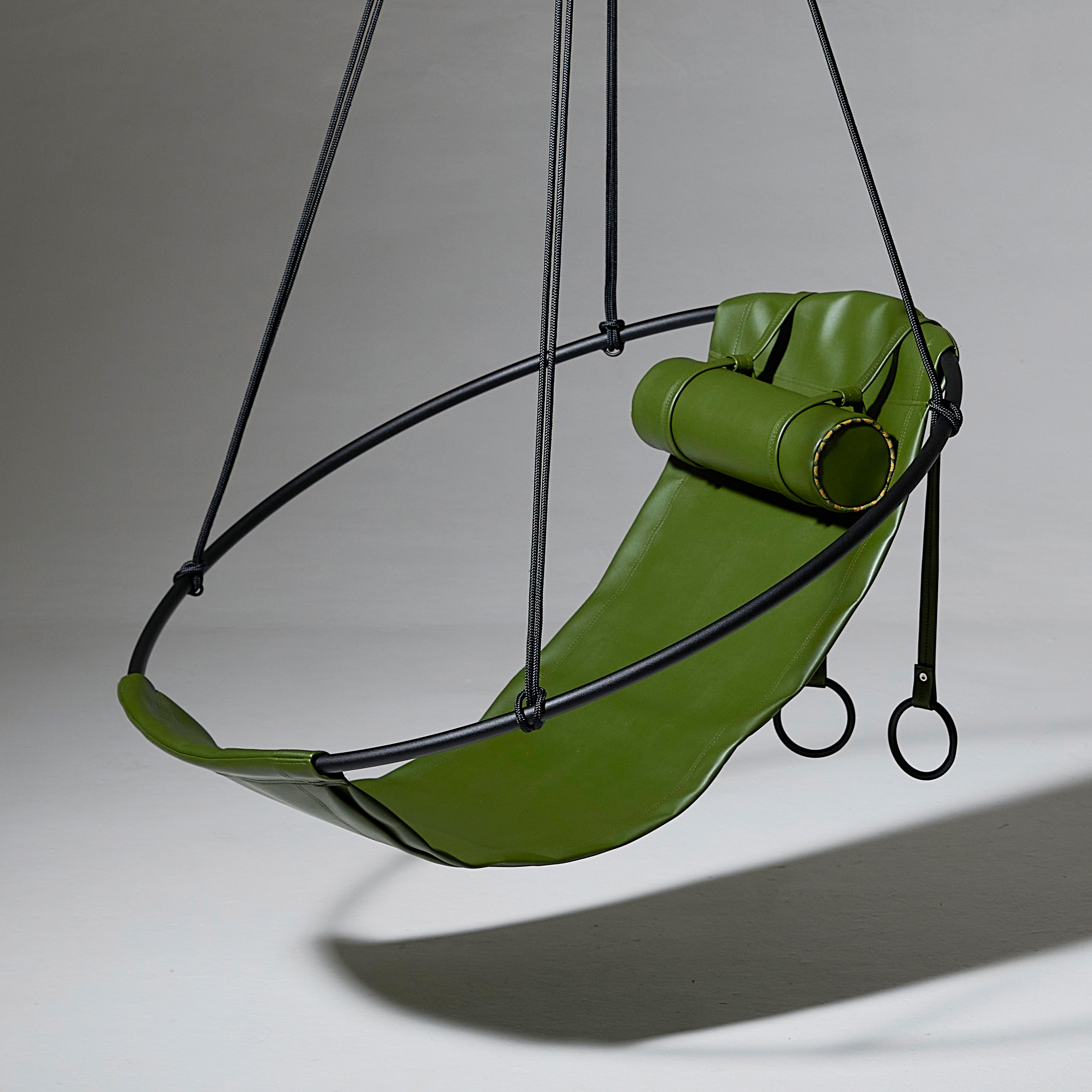 Display product Sling Hanging Chair - Cactus Leather from manufacturer Studio Stirling