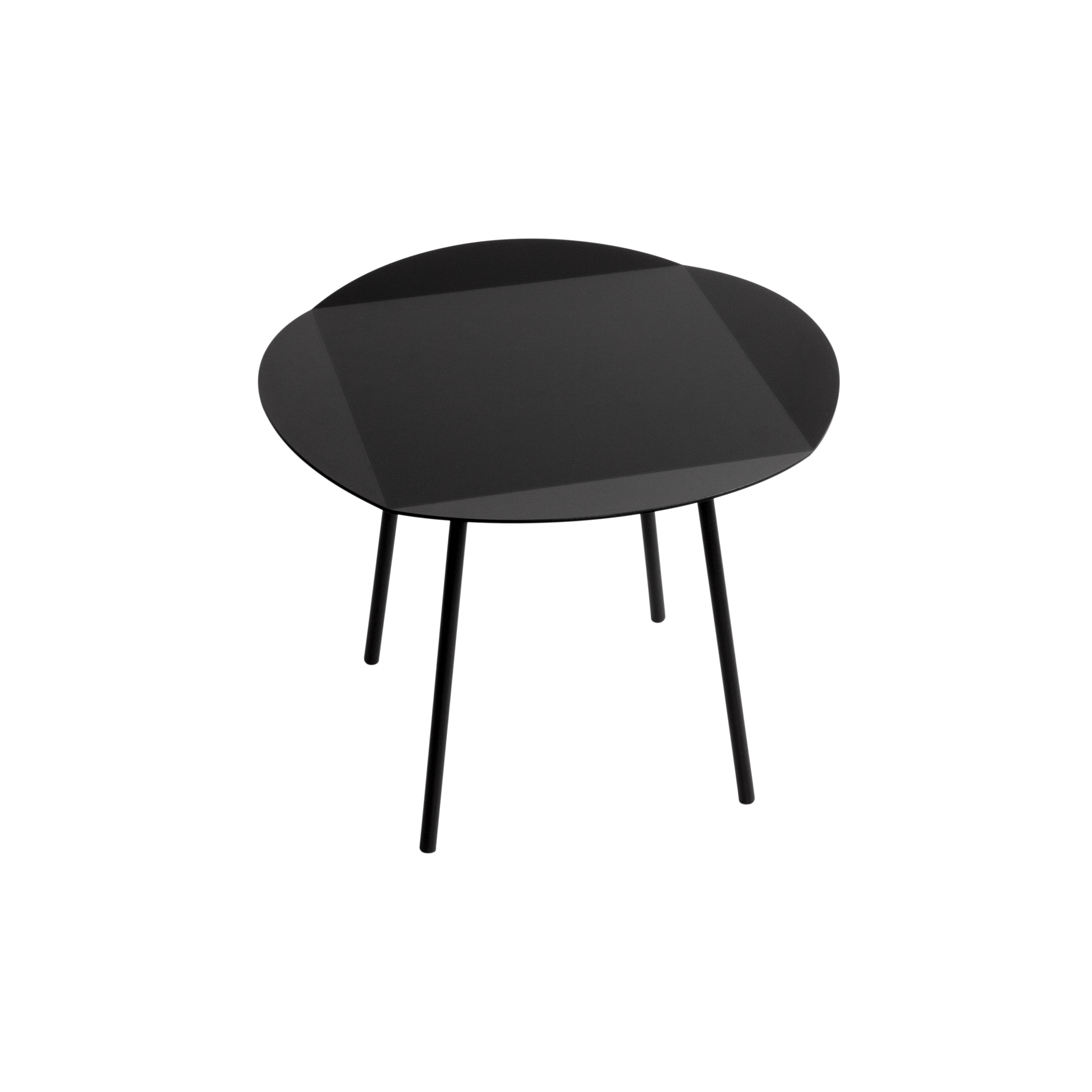 LEITO Table d'appoint | Table de nuit | Quatre rondes
