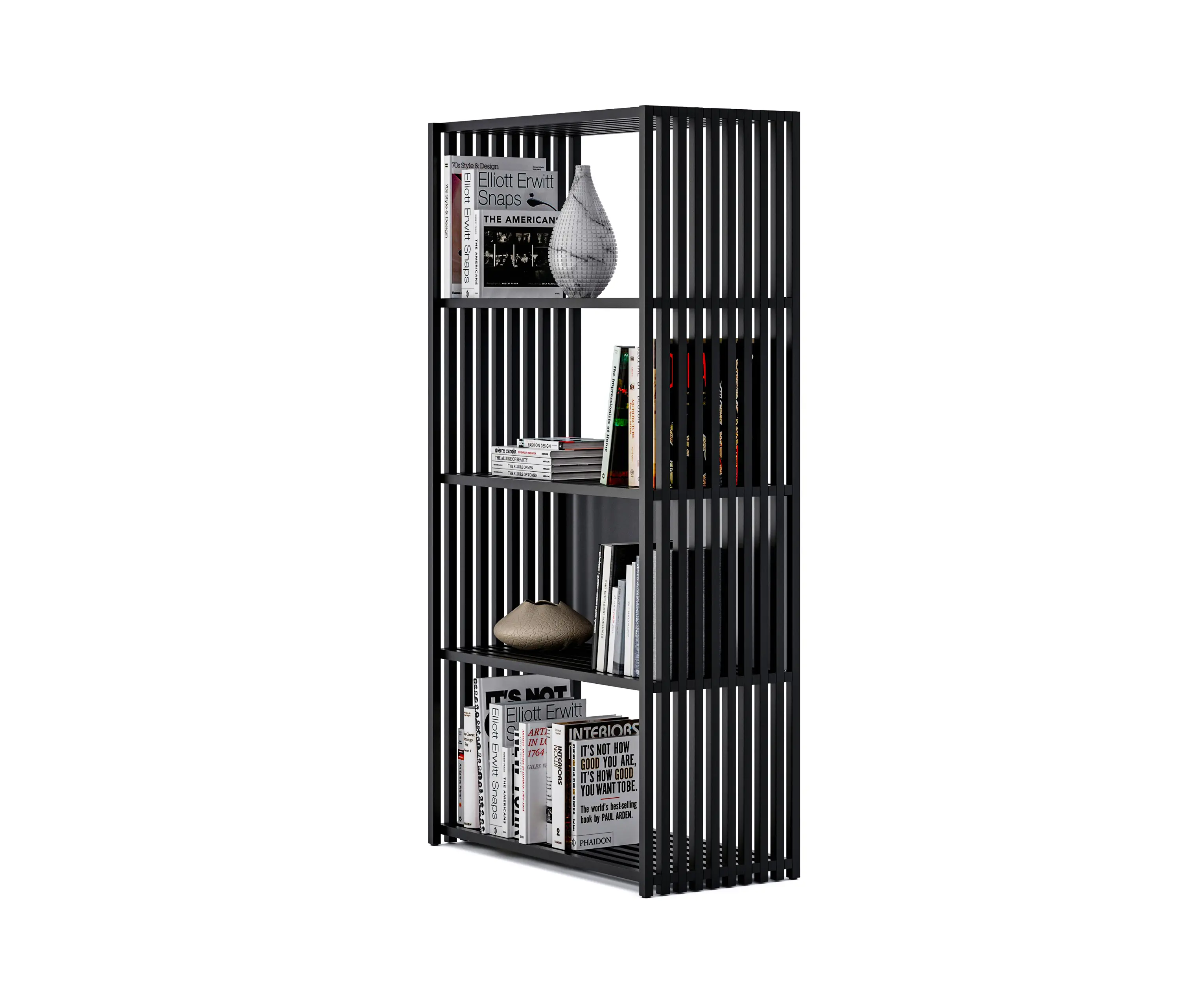 Joval - REBAR Sistema di scaffalatura pieghevole nero nero / scaffalatura 4.0