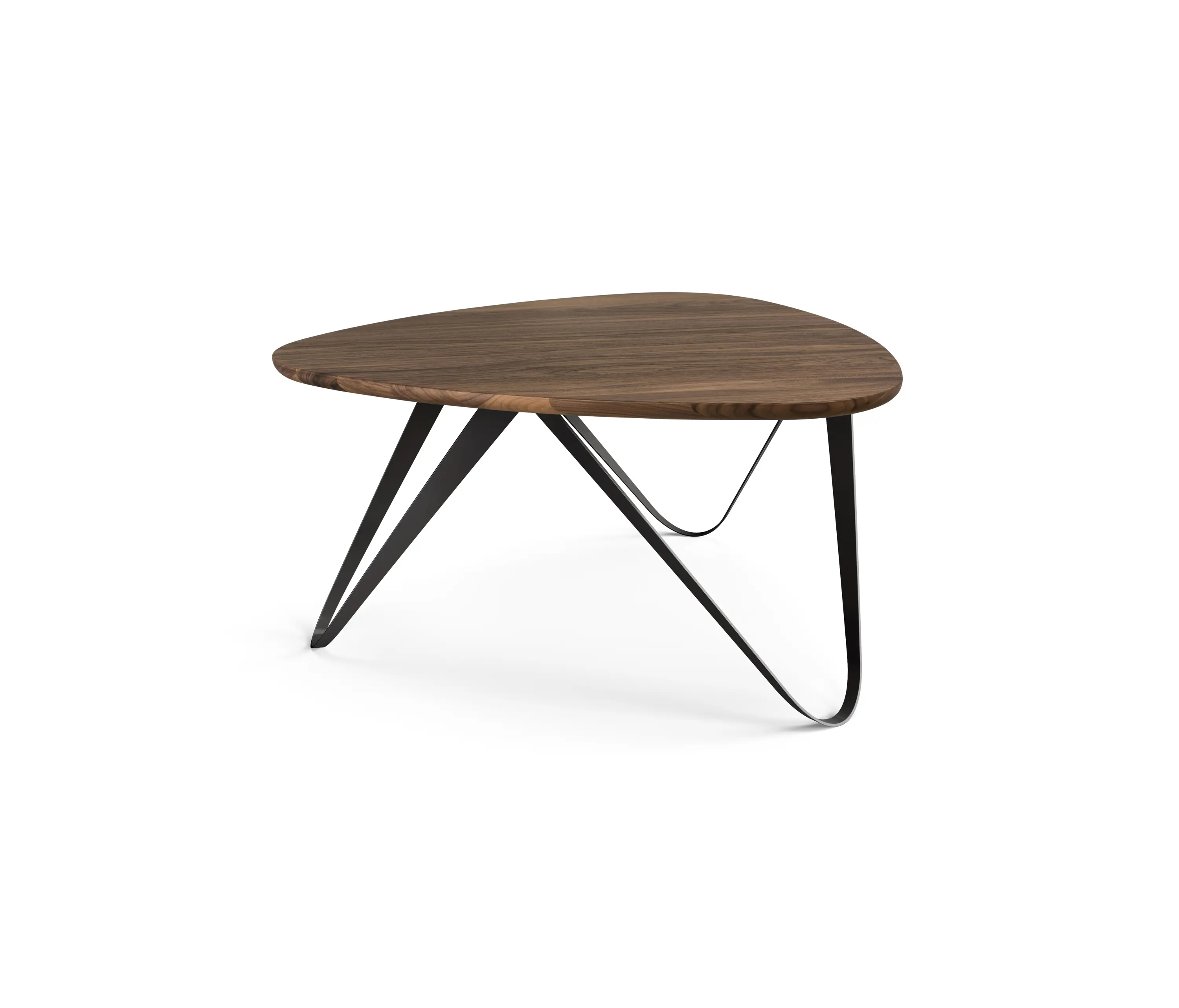 Joval - Plektron Tavolino da caffè | legno massello Noce americana