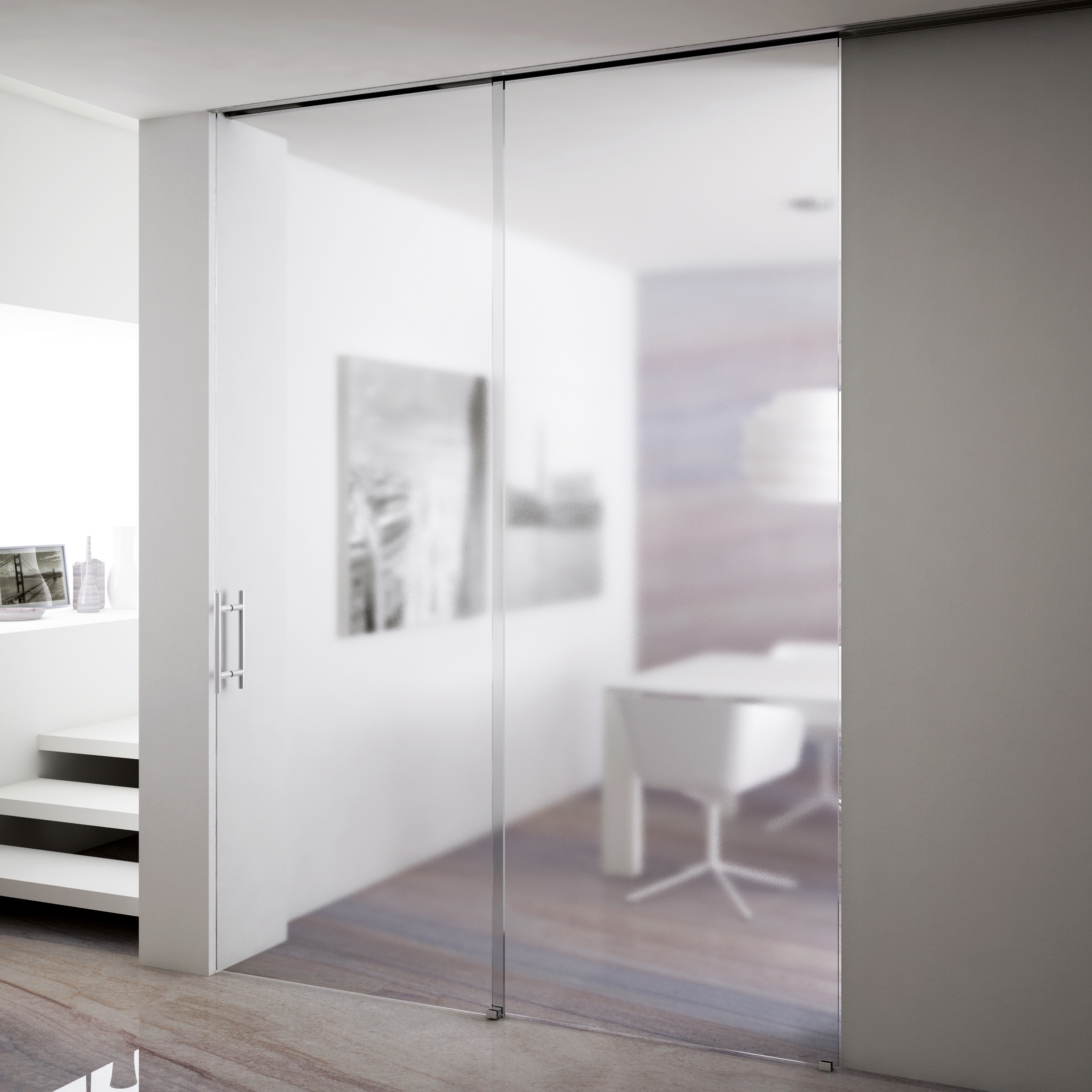 Afficher le produit Invisibile Telescopico Sincro V-7300 du fabricant Metalglas Bonomi