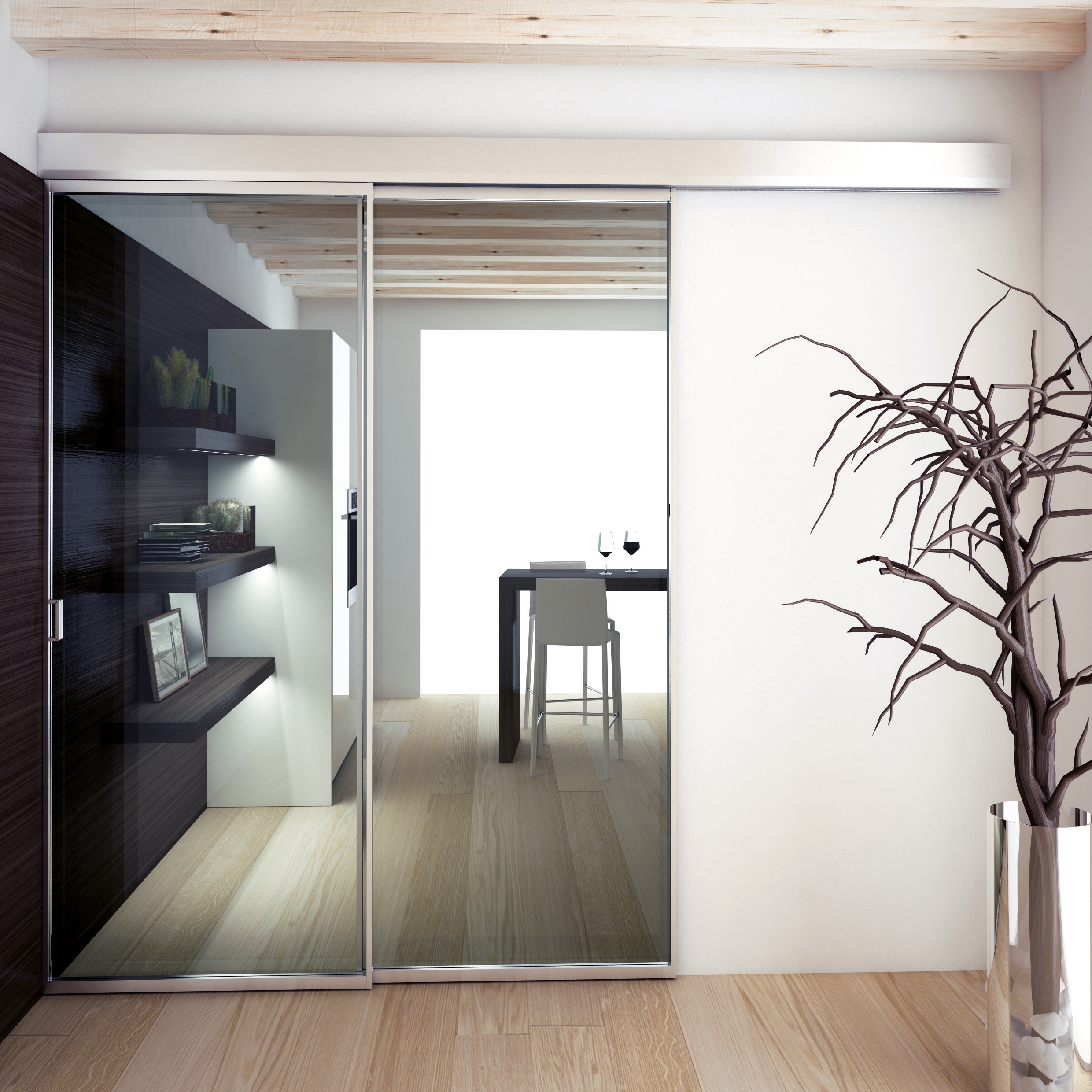 Vertoon produk Easy Frame Telescopico P0-220 van vervaardiger Metalglas Bonomi