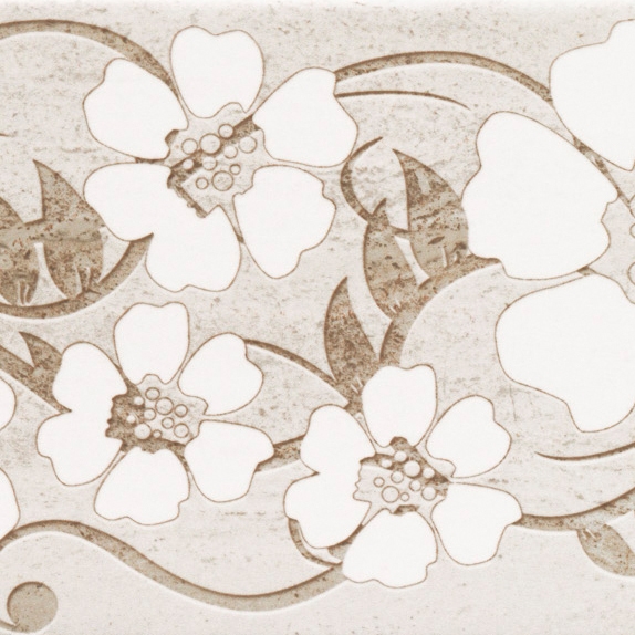 Misty Tortora Flowers Inserto