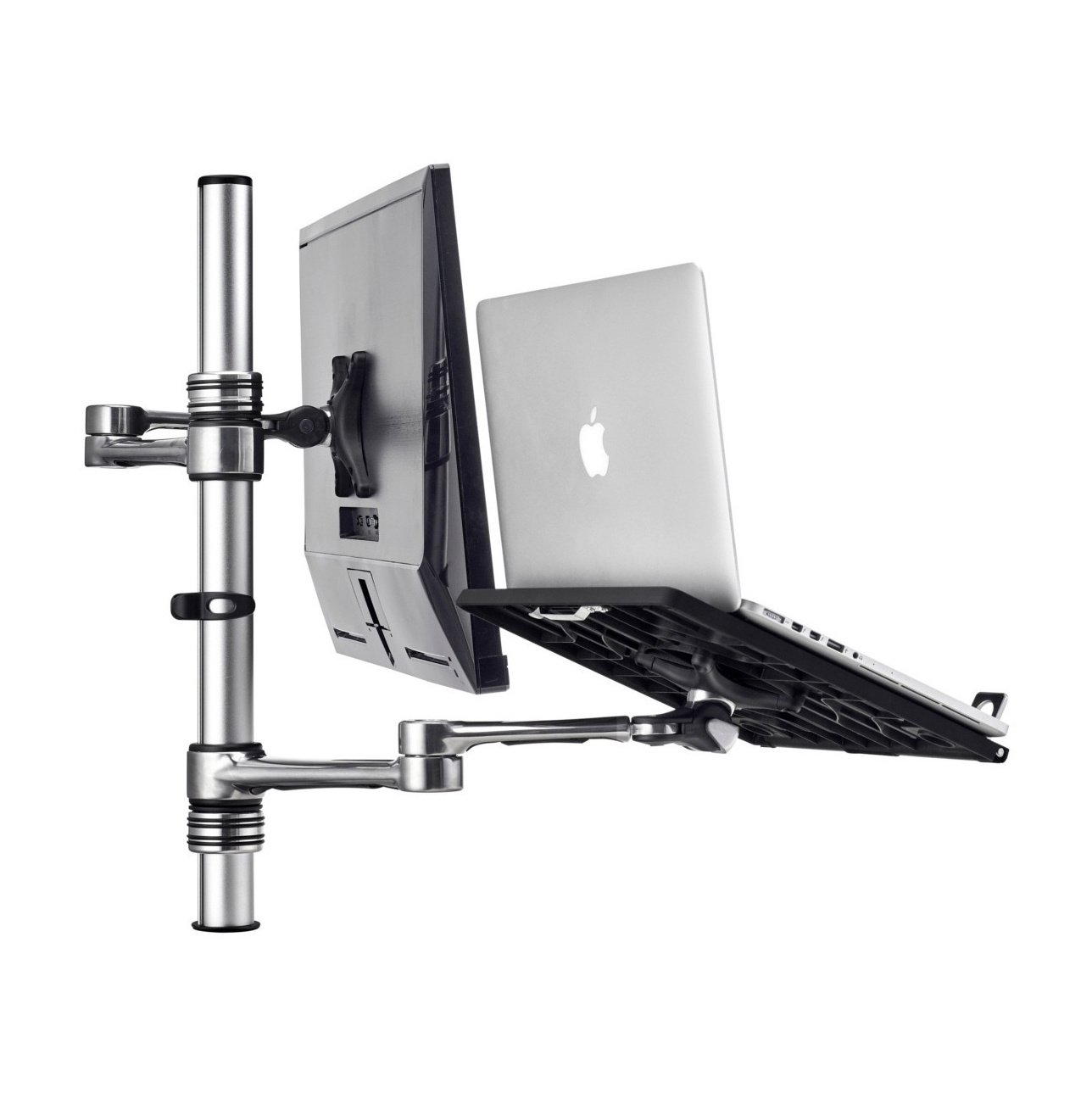 Display product Set & Forget | Notebook Monitor Arm Combo Mount AF-AT-NBC from manufacturer Atdec