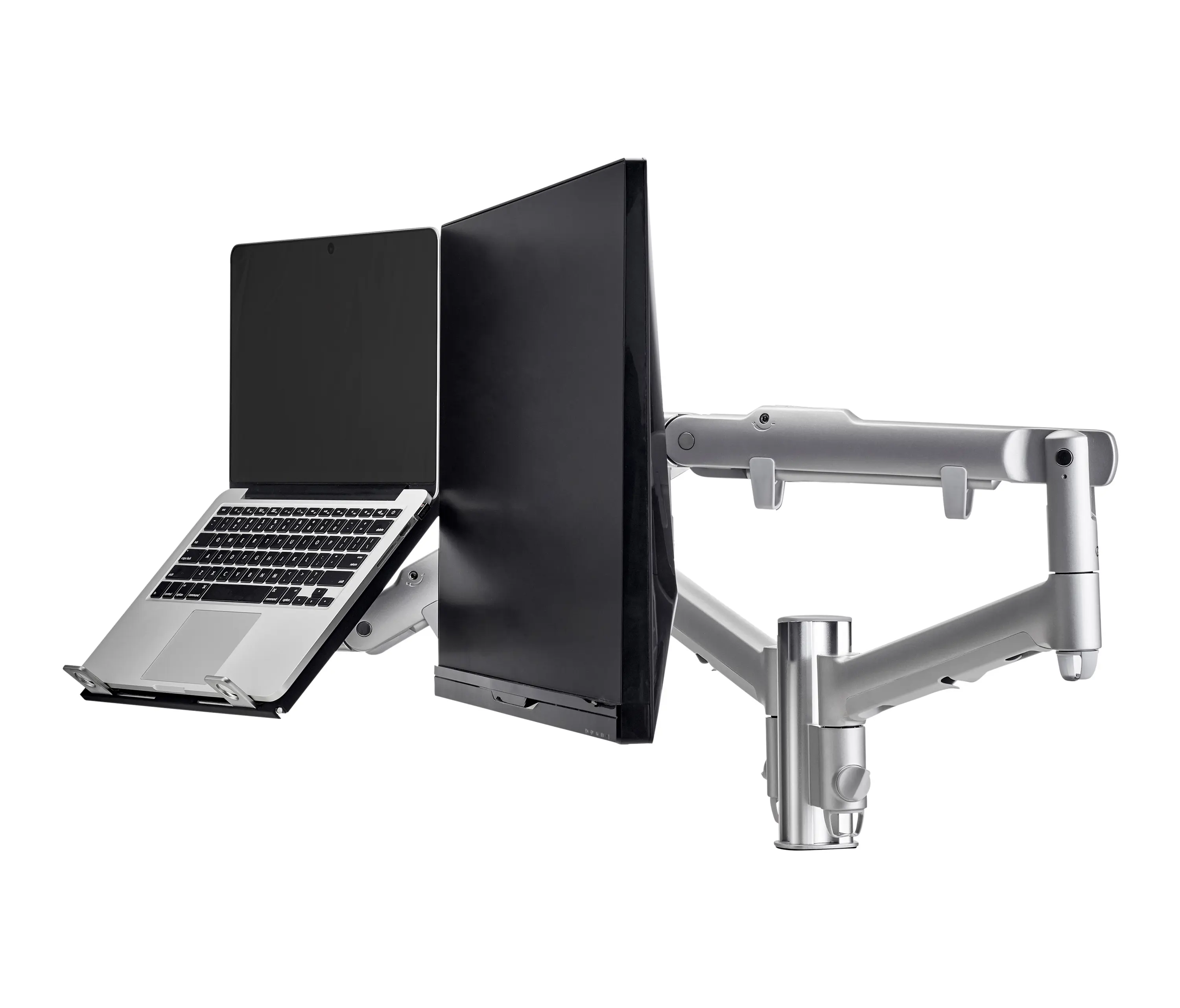 Atdec - Modular | 2 x Dynamic Monitor/Notebook Arms on 135mm Post AWMS-2-ND13