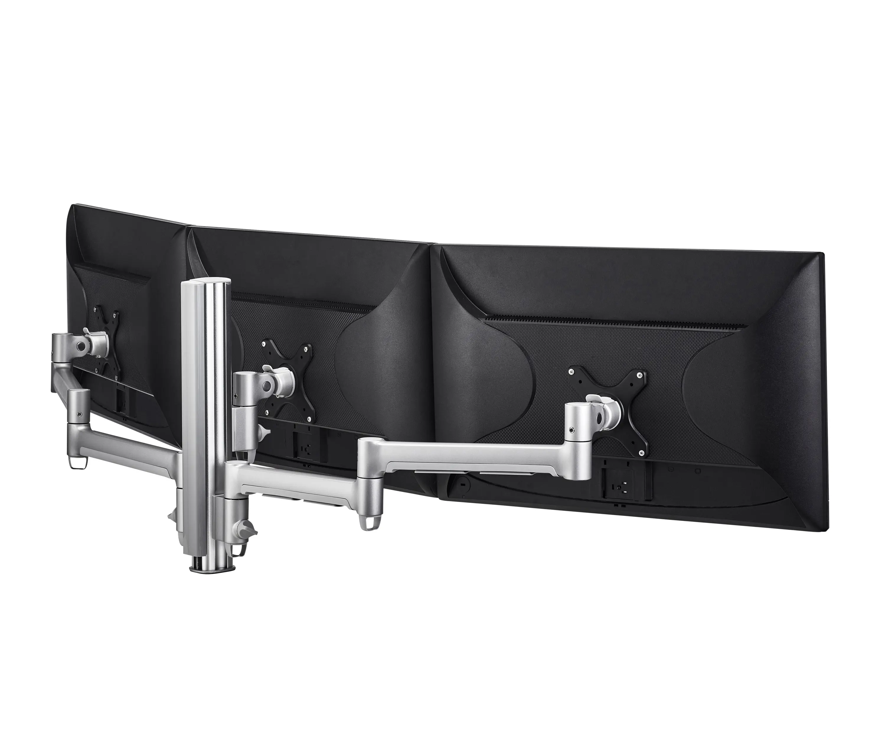 Atdec - Modular | Triple Monitor Mount on 400mm Post AWMS-3-13714
