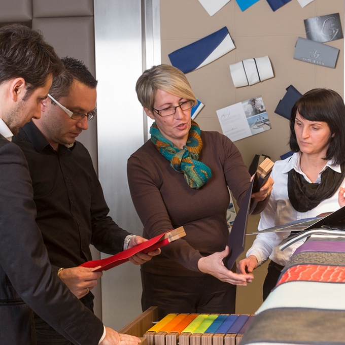 Display product Development | Interior and Design from manufacturer BOXMARK Leather GmbH & Co KG