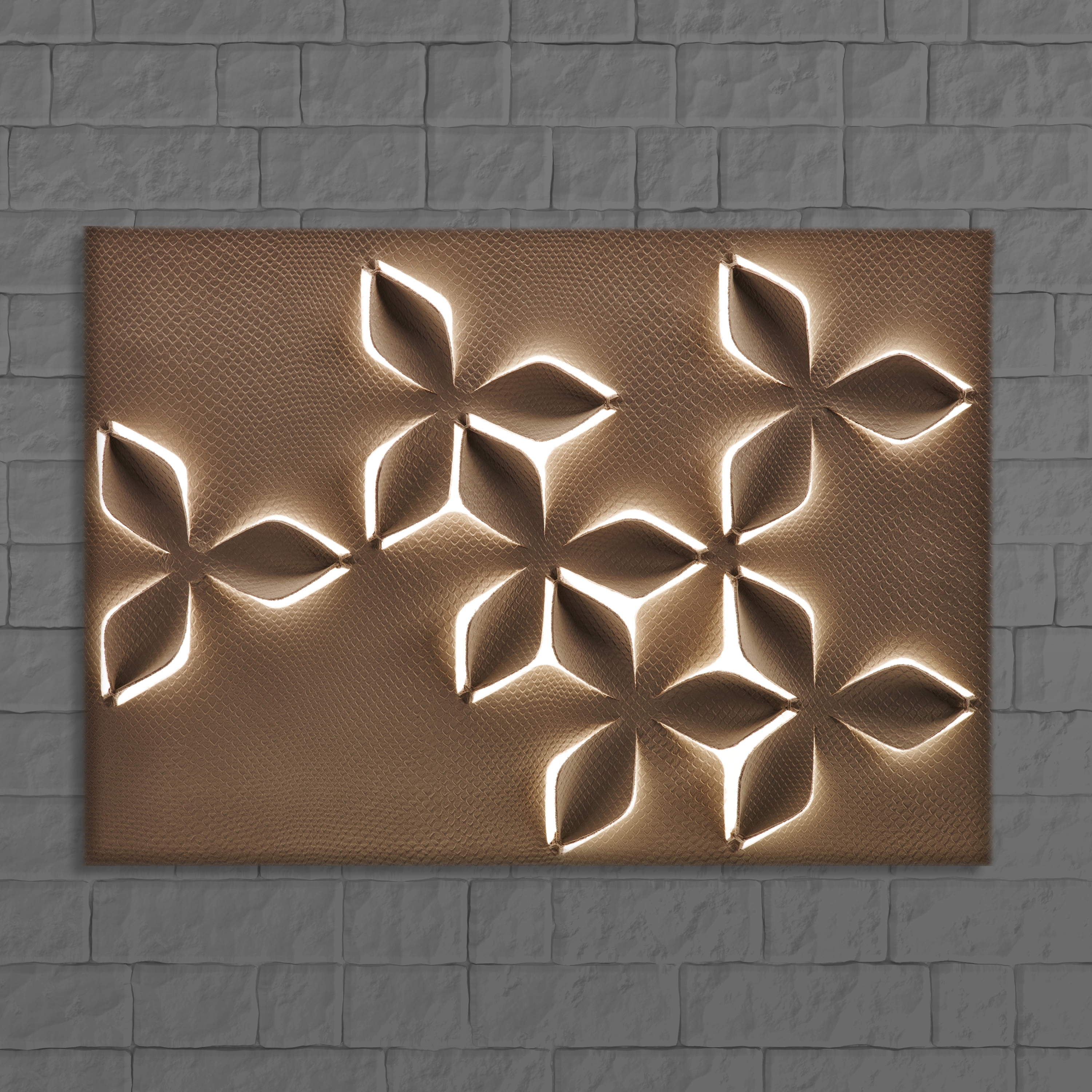Display product 3D Wall Panels from manufacturer BOXMARK Leather GmbH & Co KG