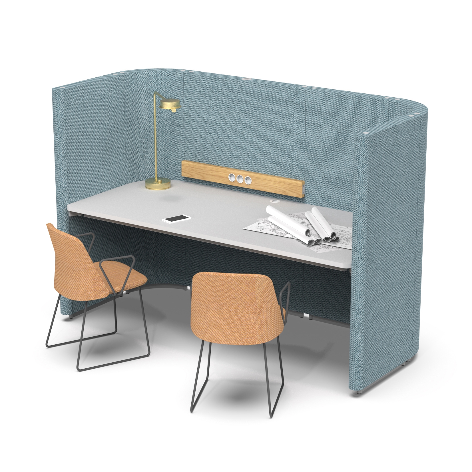 Mostrar el producto Rondo Lavoro escritorio del fabricante Lande