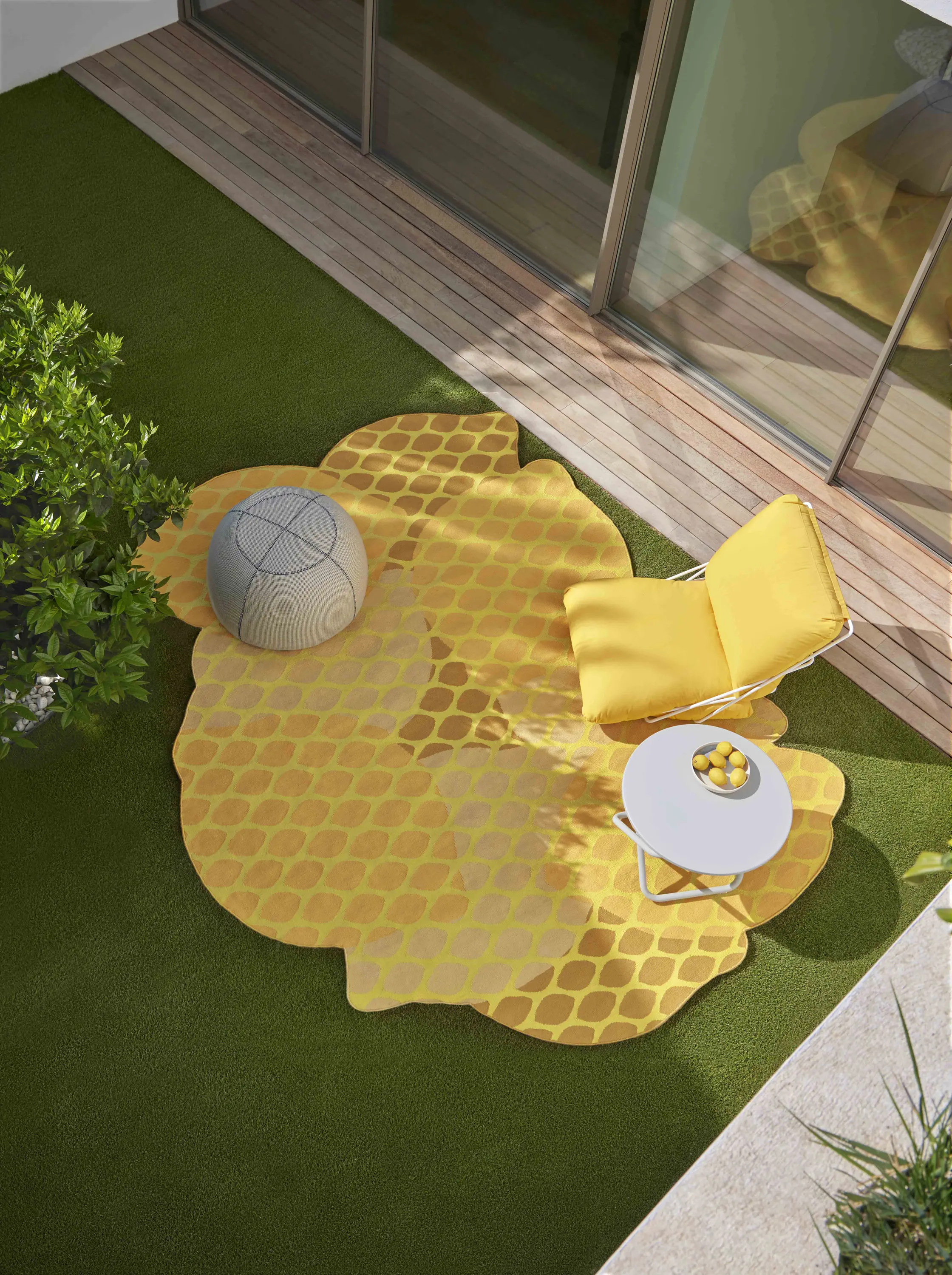 GAN - Citrus Rug Lime