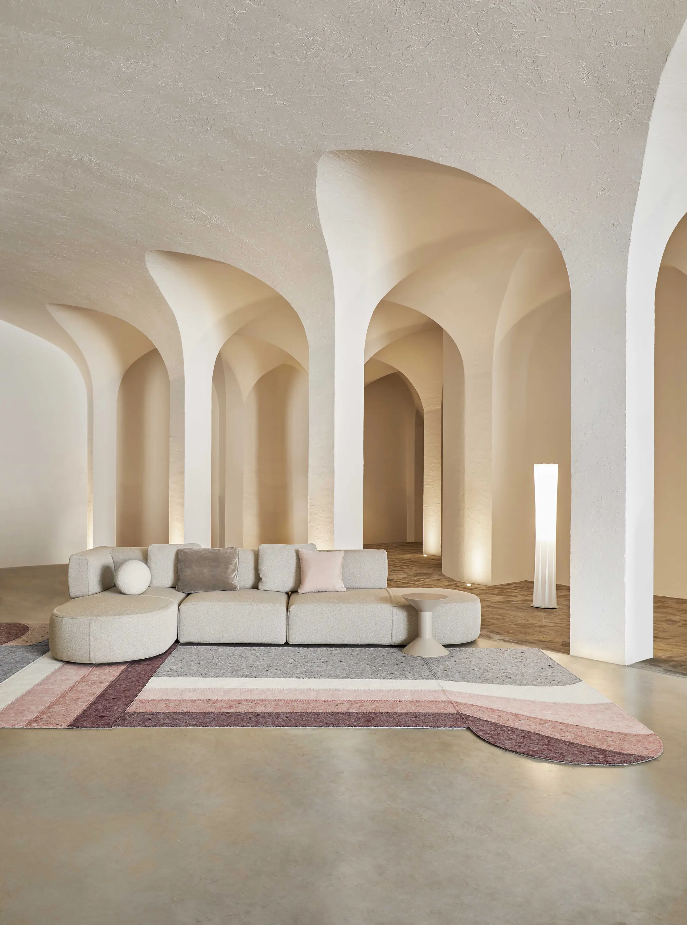 GAN - Nuances Rug Round Volcano