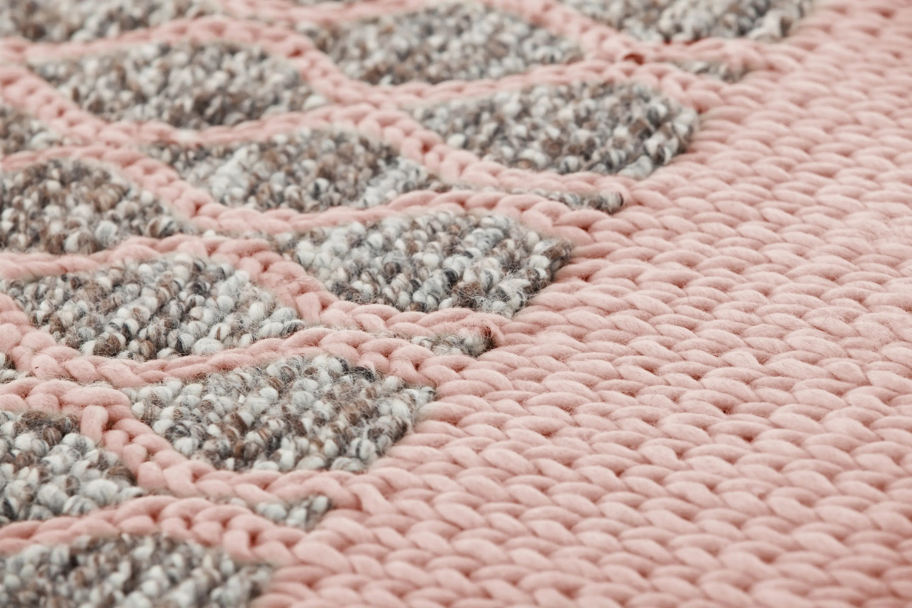 GAN - Mangas Space Rug Rhombus Pink 3