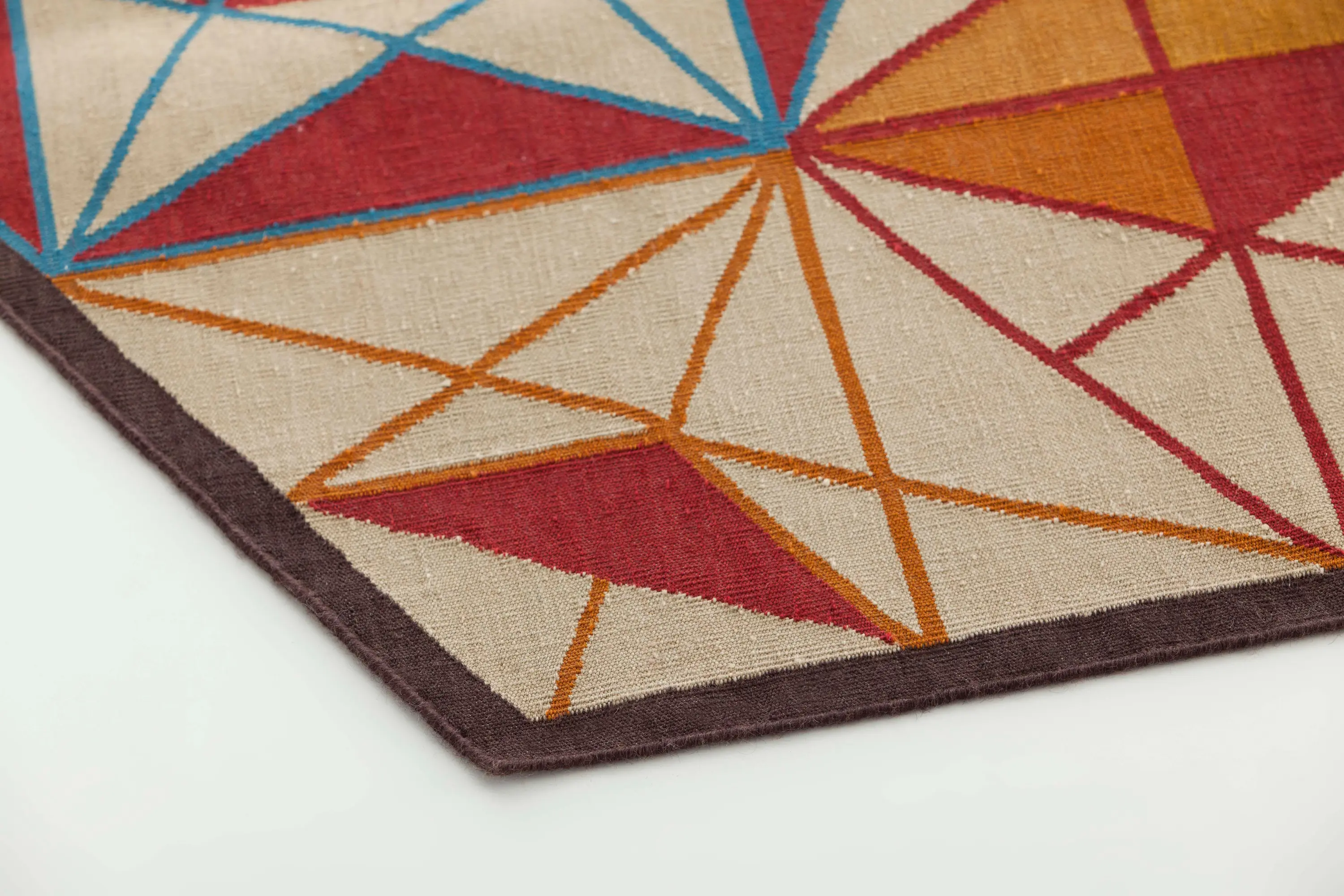 GAN - Hexa Rug Orange 1