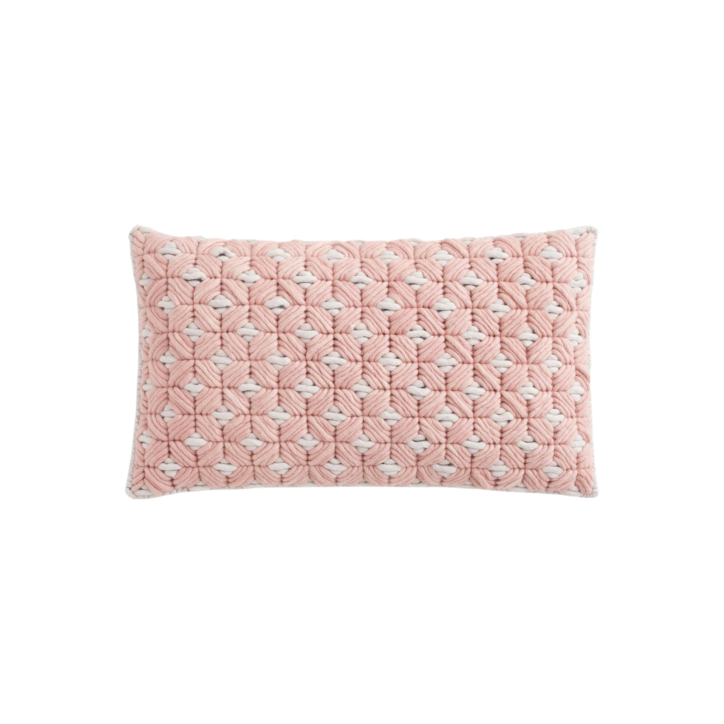 Silaï Cushion Rose/Light Grey 8