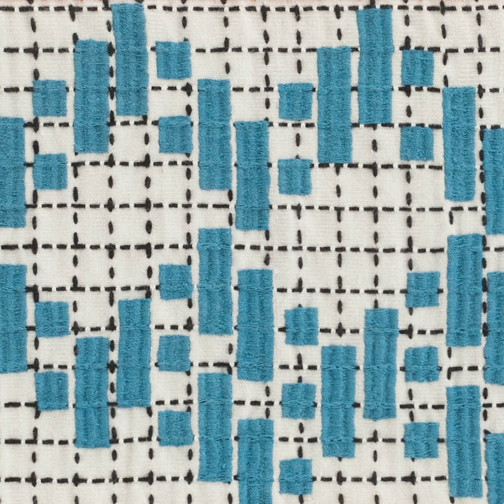 Display product Bandas Single Rug C Turquoise 14 from manufacturer GAN